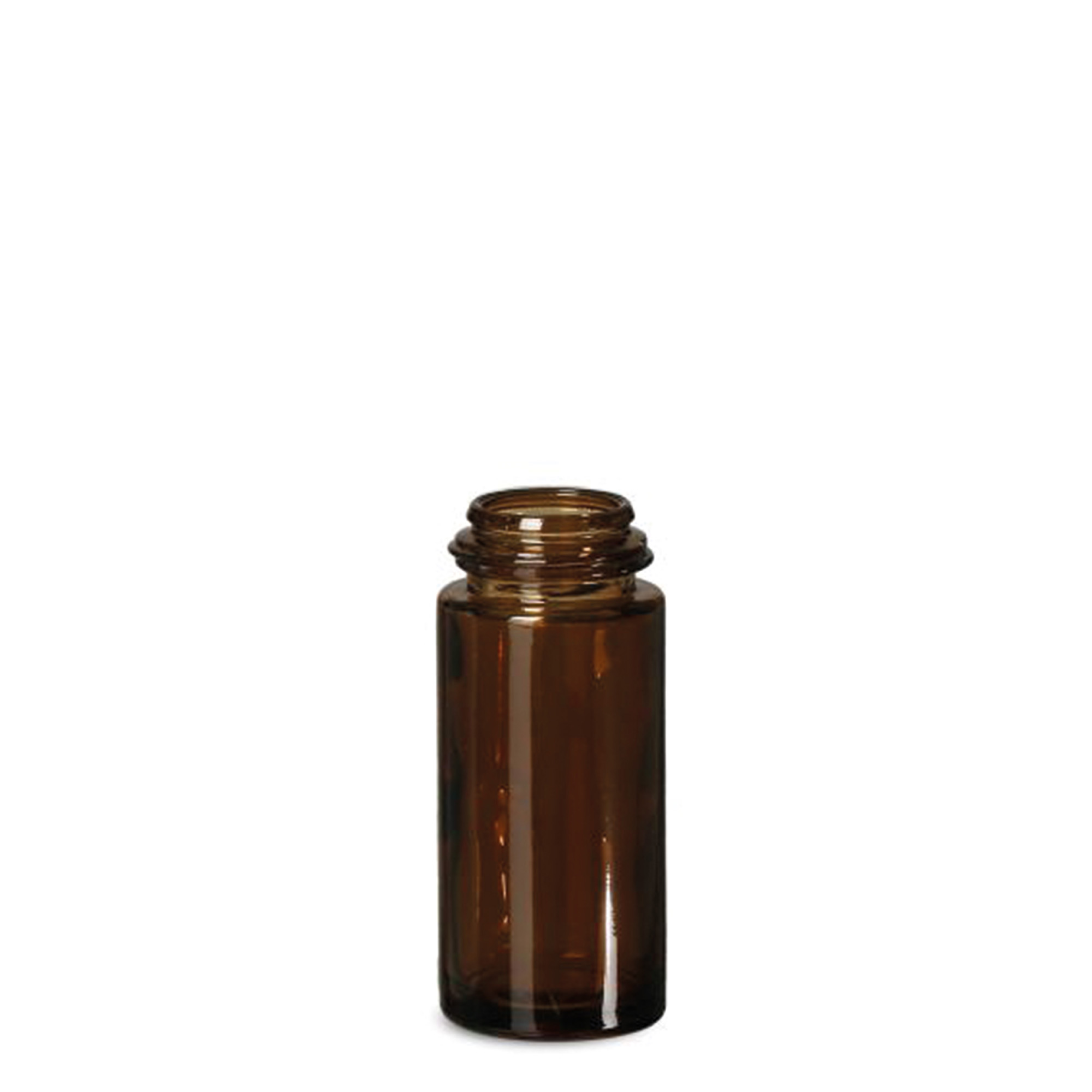 50 ml roll-on bottle, glass, brown, opening: screw cap 50 ml roll-on bottle, glass, brown, opening: screw cap