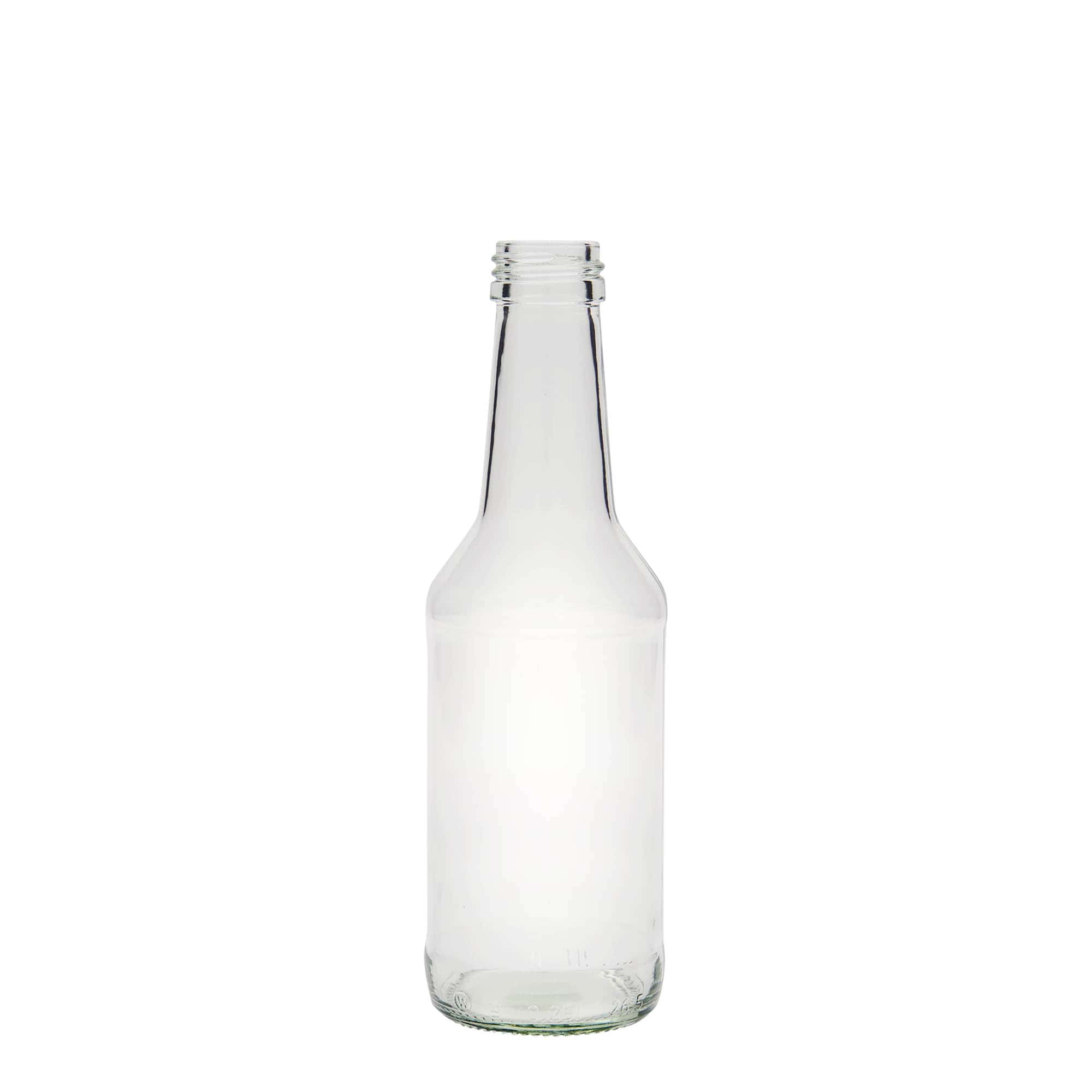 250 ml glass bottle 'Nils', opening: PP 28 250 ml glass bottle 'Nils', opening: PP 28