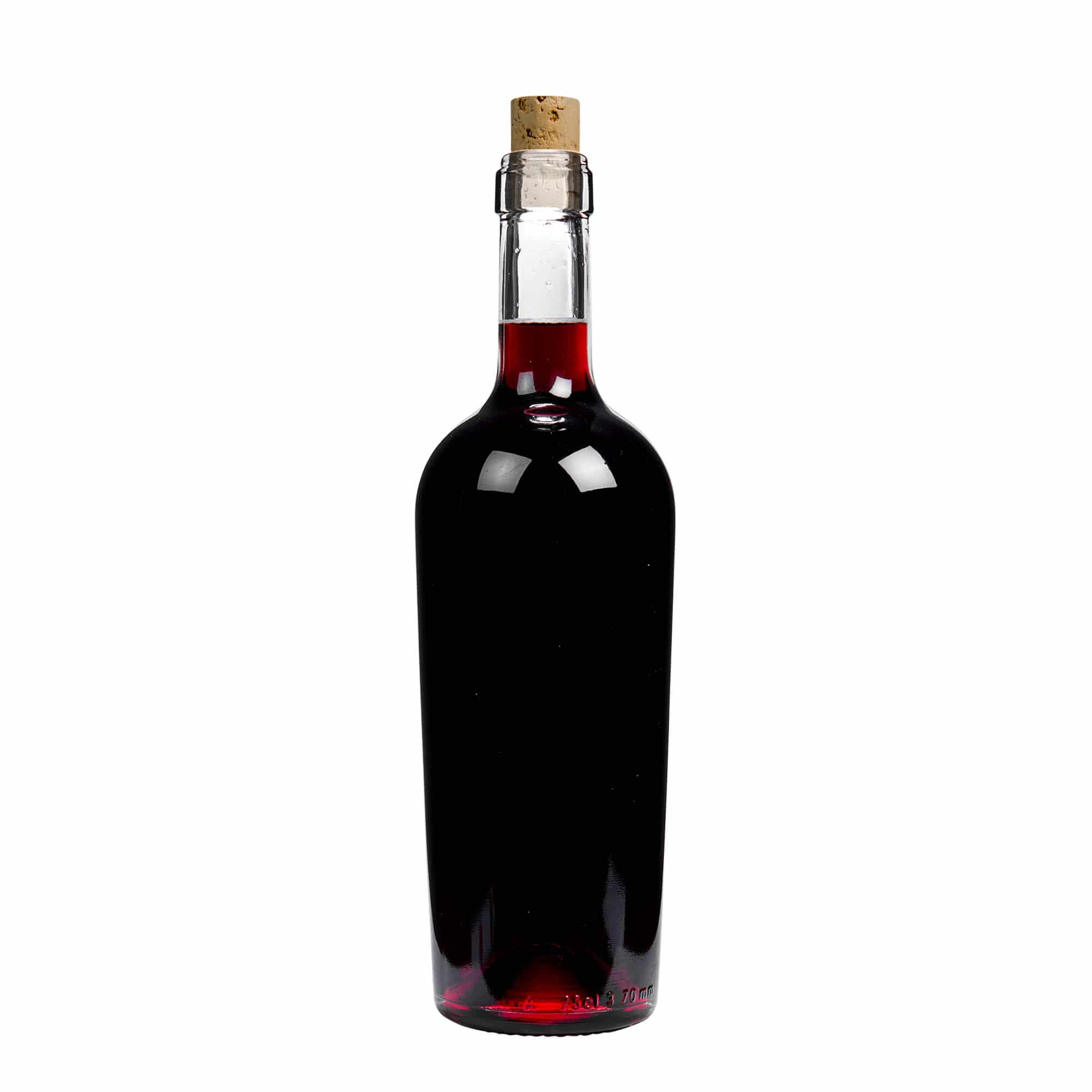 750 ml wine bottle 'Imperiale', neck: cork