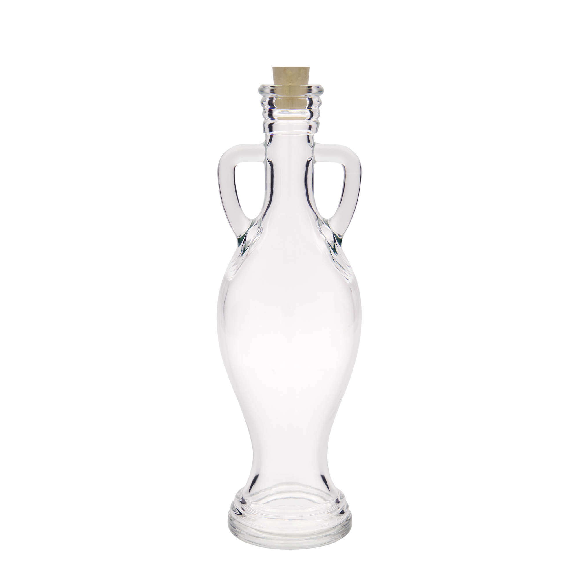 500 ml glass bottle ‘Amphora’, opening: cork