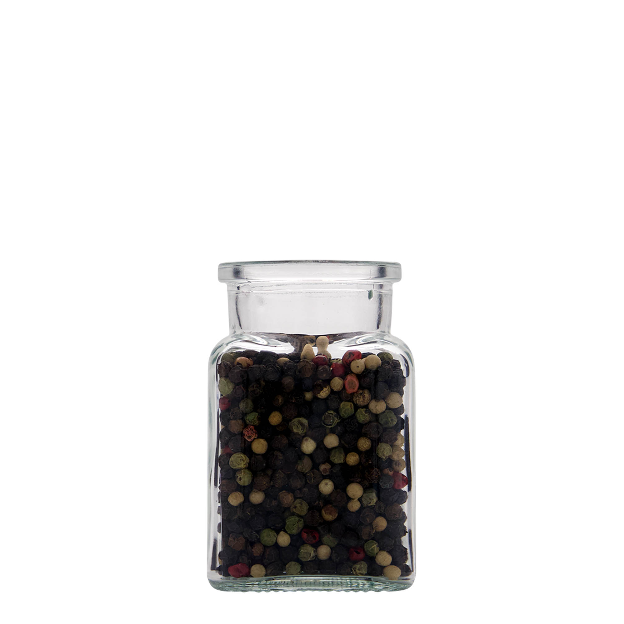 150 ml cork glass, square, opening: cork 150 ml cork glass, square, opening: cork