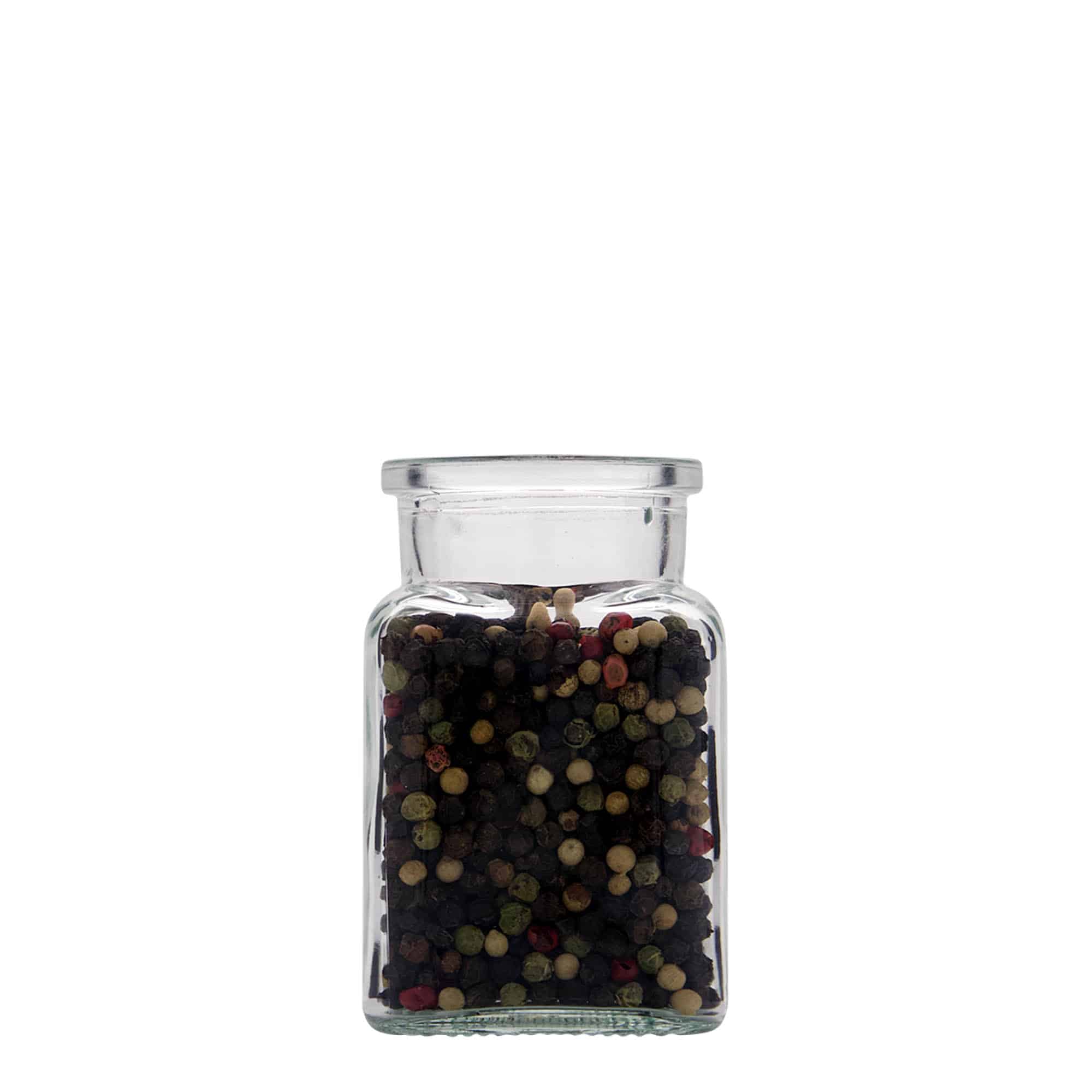 150 ml cork glass, square, opening: cork