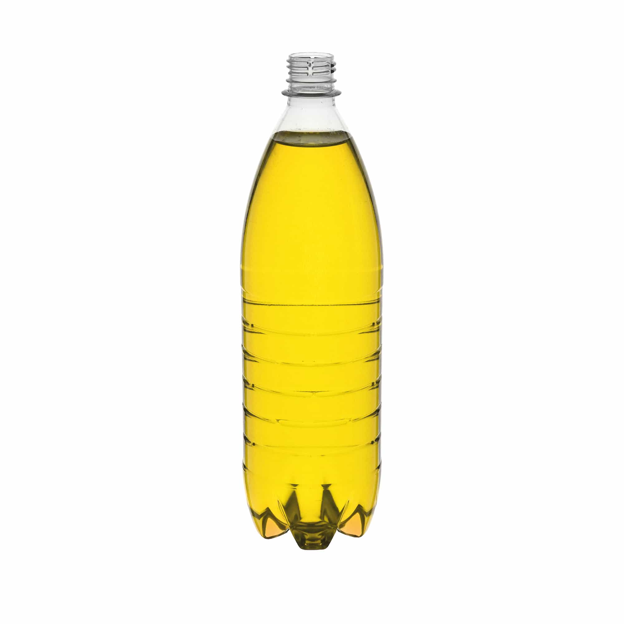 1000 ml PET bottle universal, plastic, opening: PCO28 1000 ml PET bottle universal, plastic, opening: PCO28