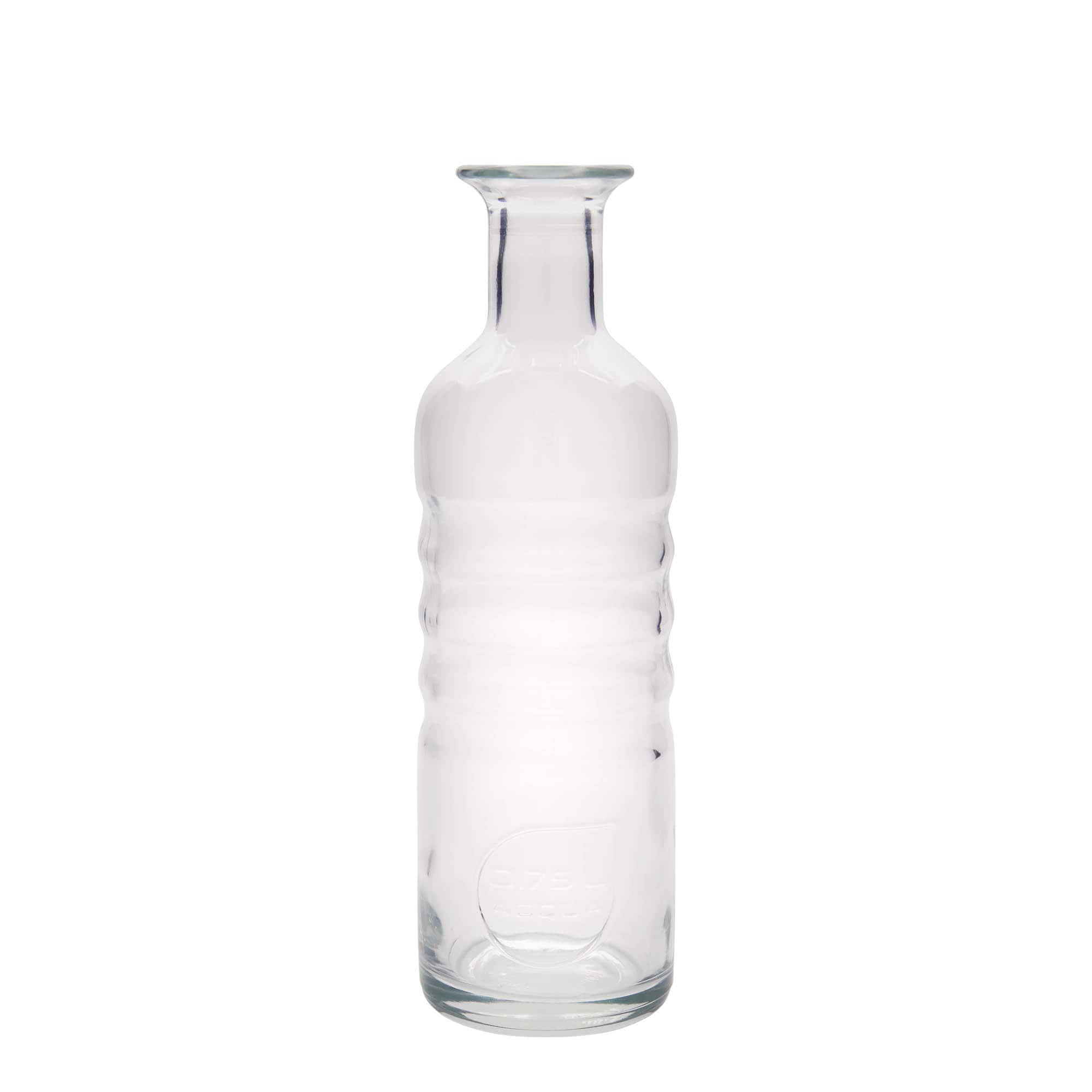 750 ml glass bottle 'Optima Acqua', mouth: cork