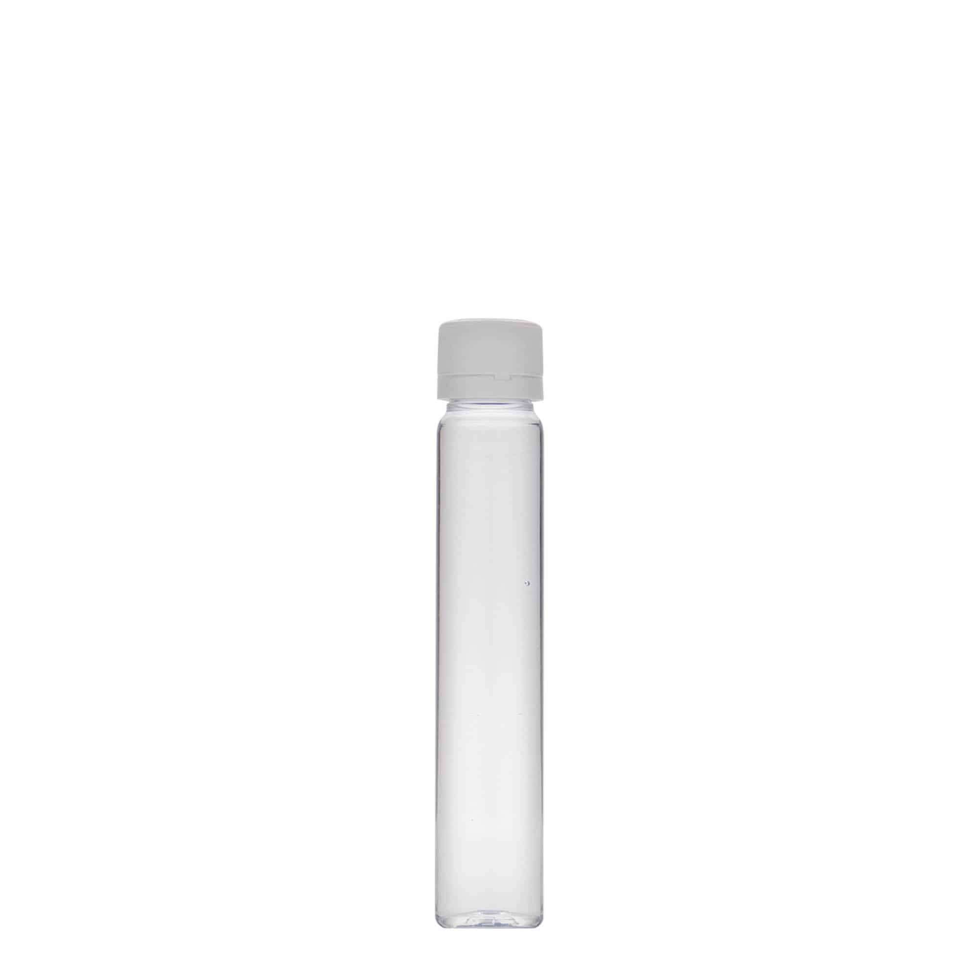 25 ml PET tube, plastic, opening: screw cap
