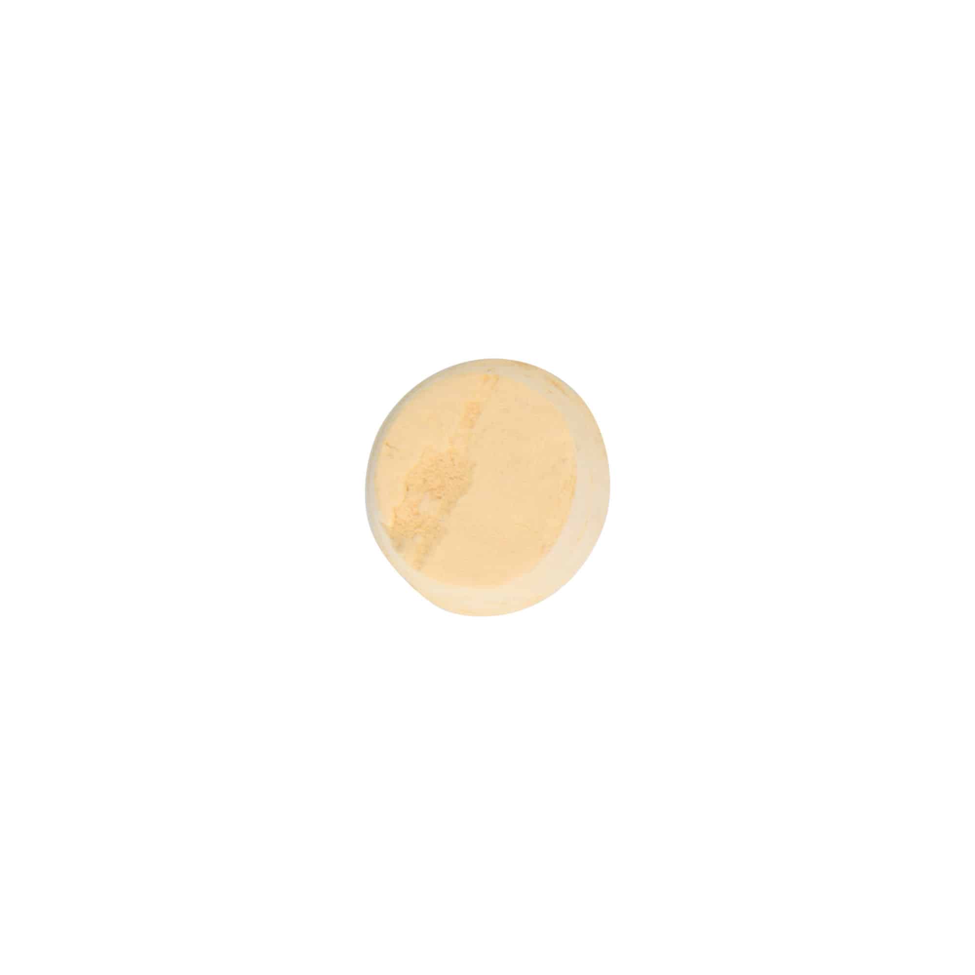 Tapered cork stopper 14-17 x 22, natural cork, bleached, for opening: cork