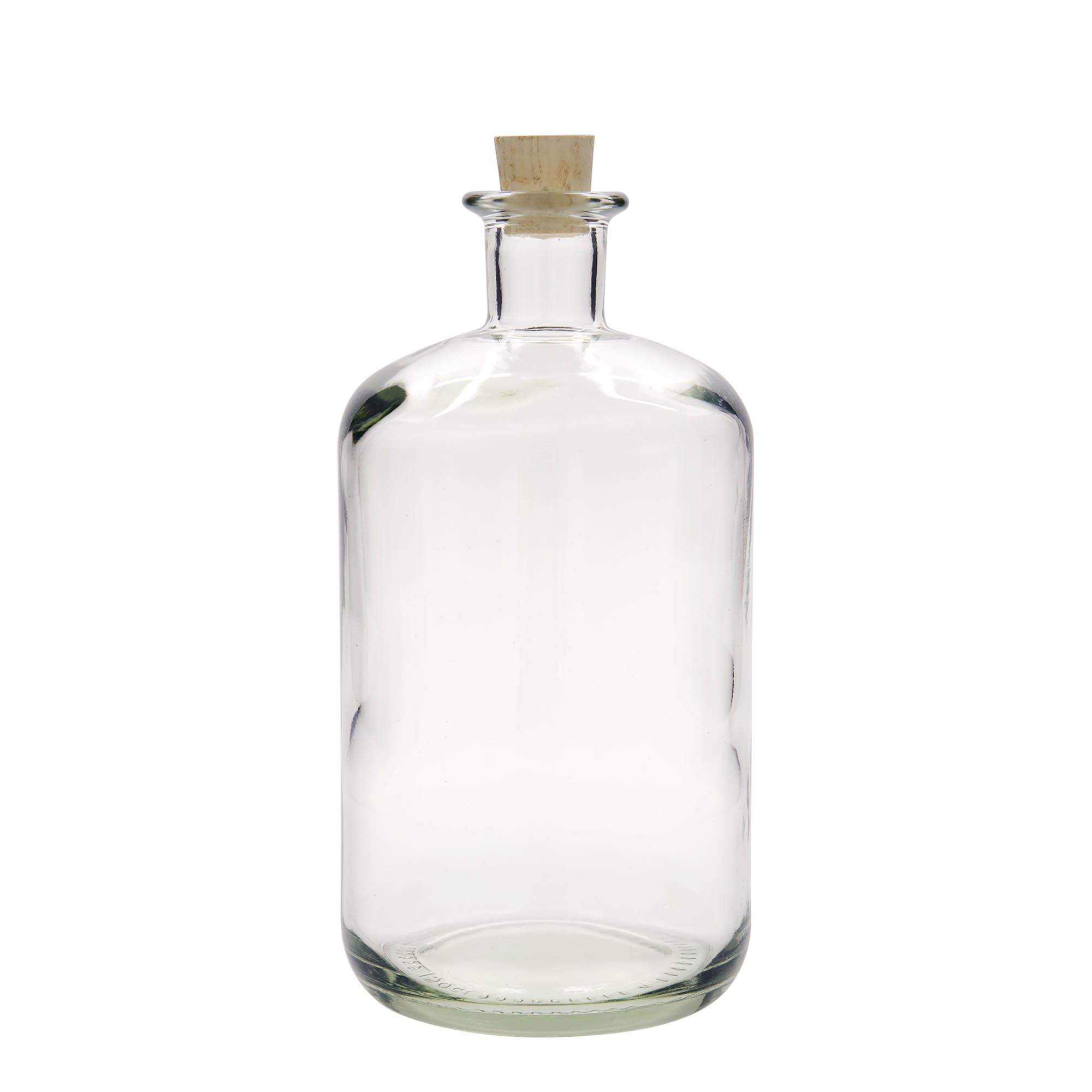 1,500 ml glass bottle apothecary, opening: cork 1,500 ml glass bottle apothecary, opening: cork