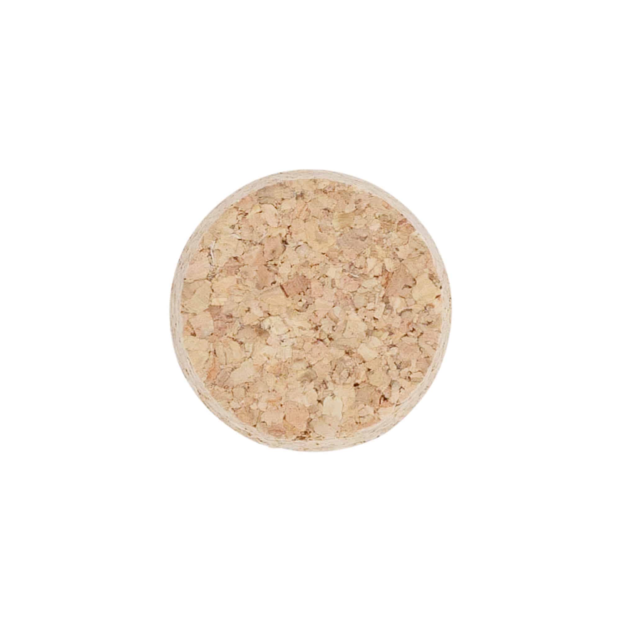 Tapered cork 38-42 x 27, press cork, beige, for opening: cork