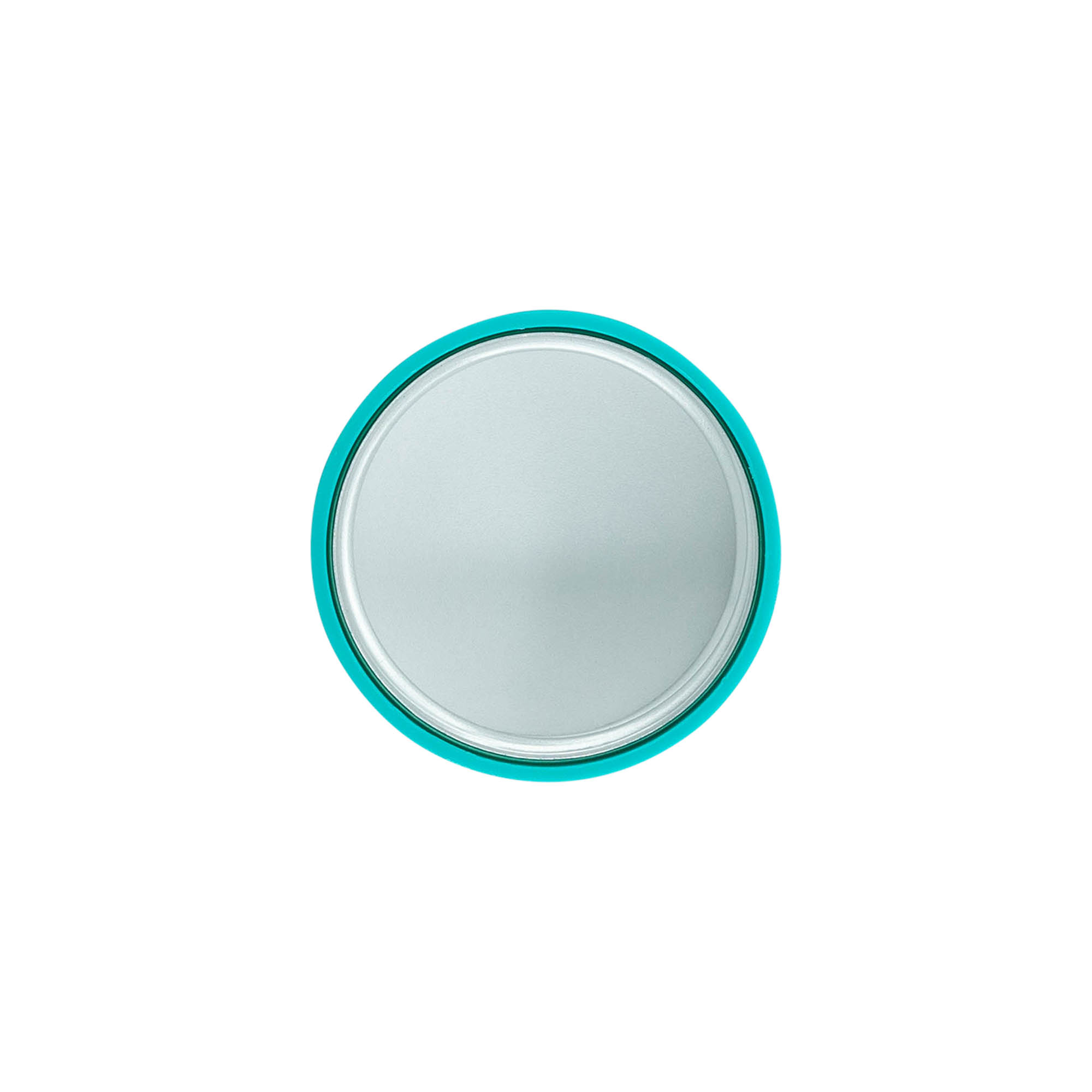 Screw cap, ABS plastic, turquoise, for opening: GPI 33/400 Screw cap, ABS plastic, turquoise, for opening: GPI 33/400