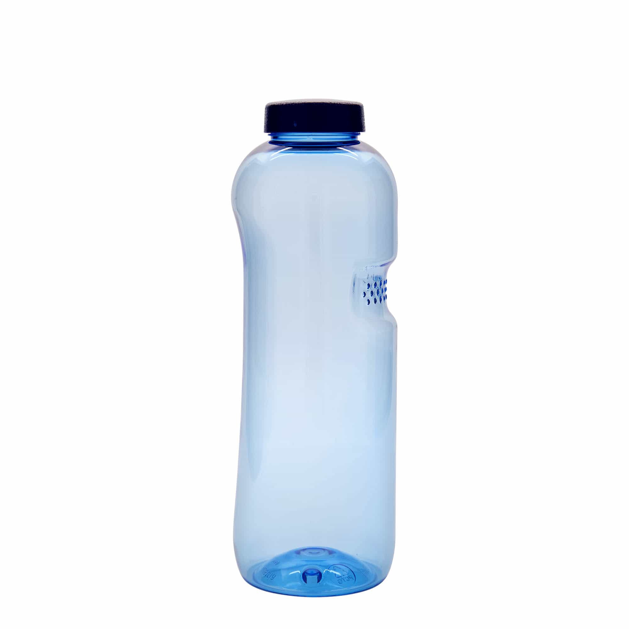 1,000 ml PET water bottle 'Kavodrink', plastic, blue