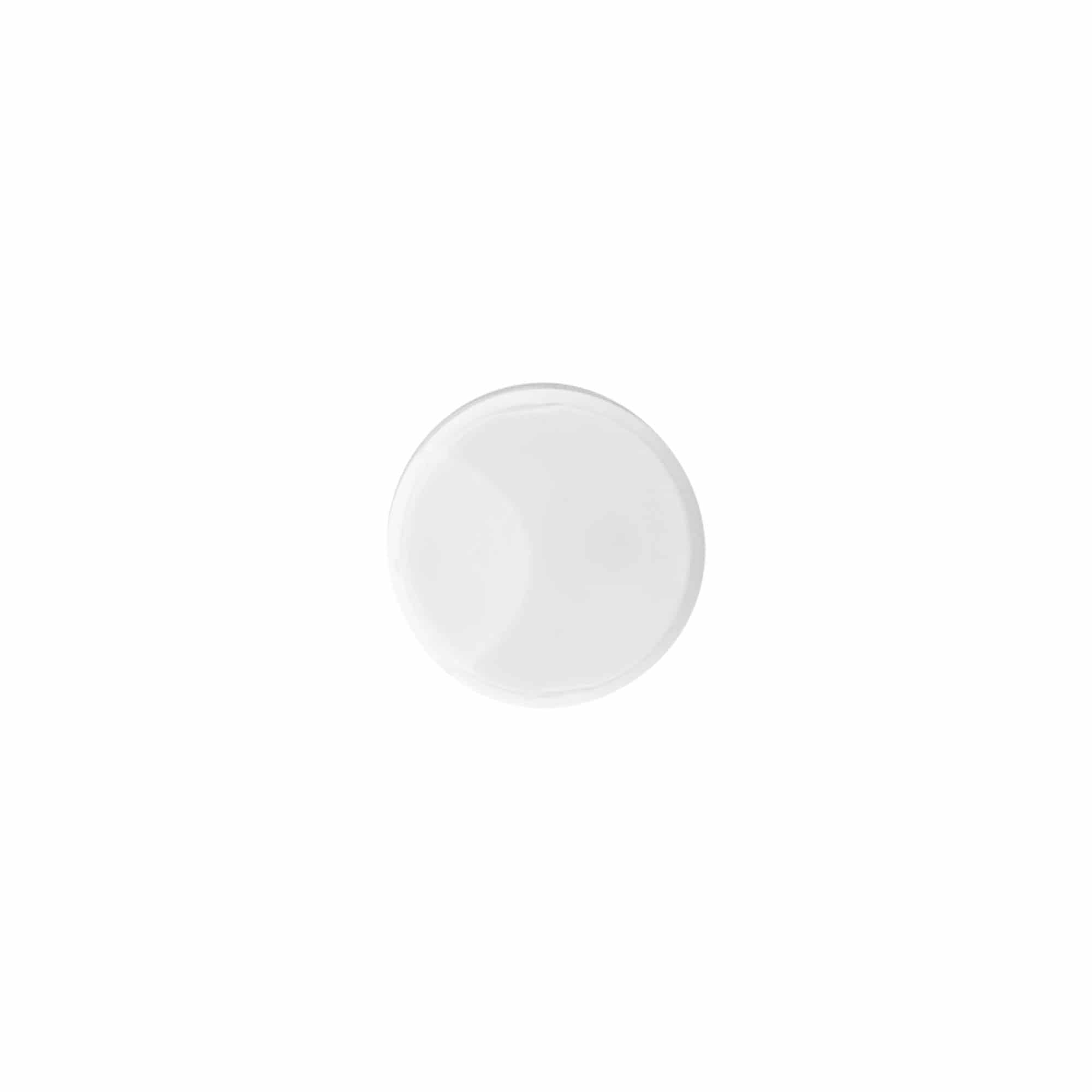 Screw cap Disc Top, PP plastic, white, for opening: 24/410