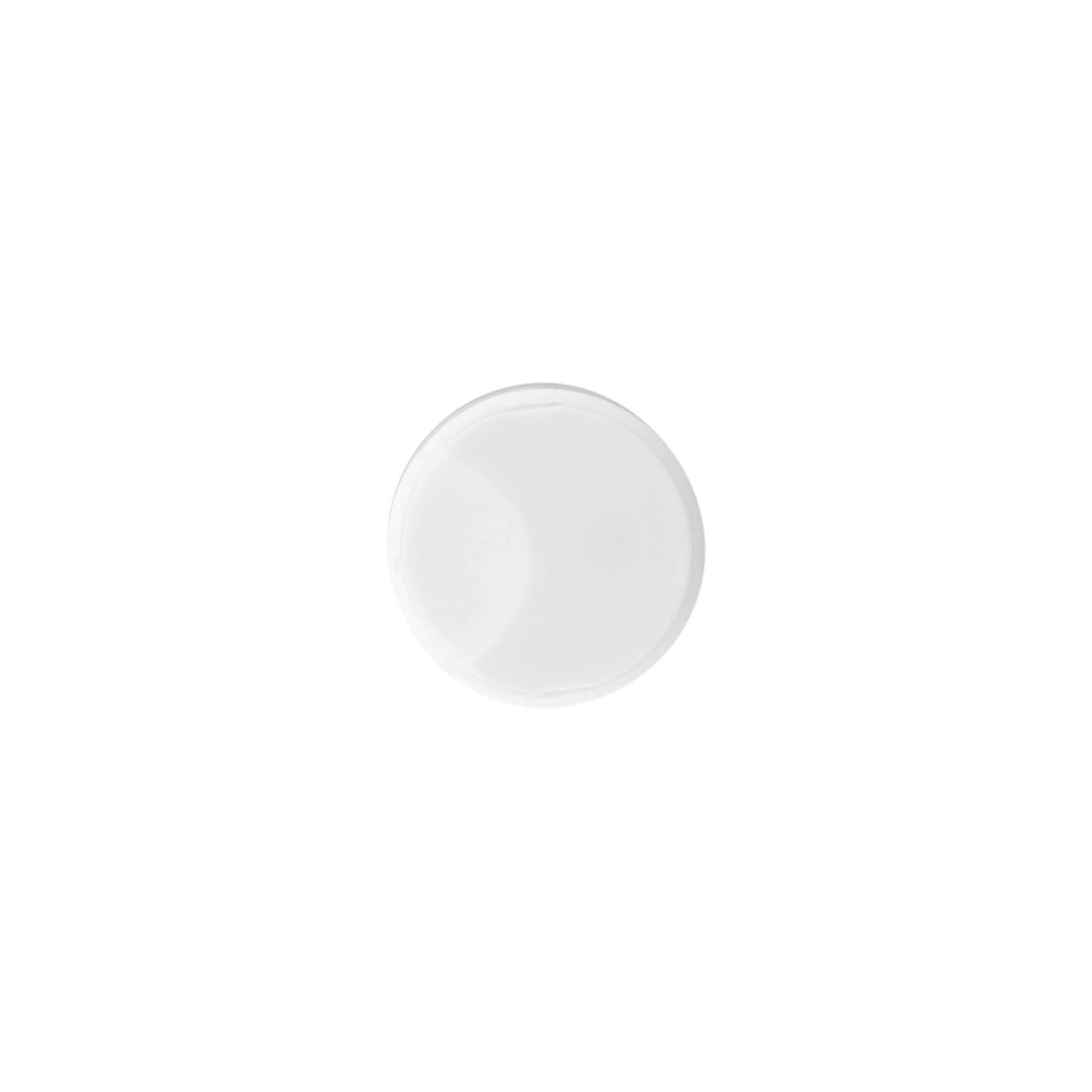Screw cap Disc Top, PP plastic, white, for opening: 24/410