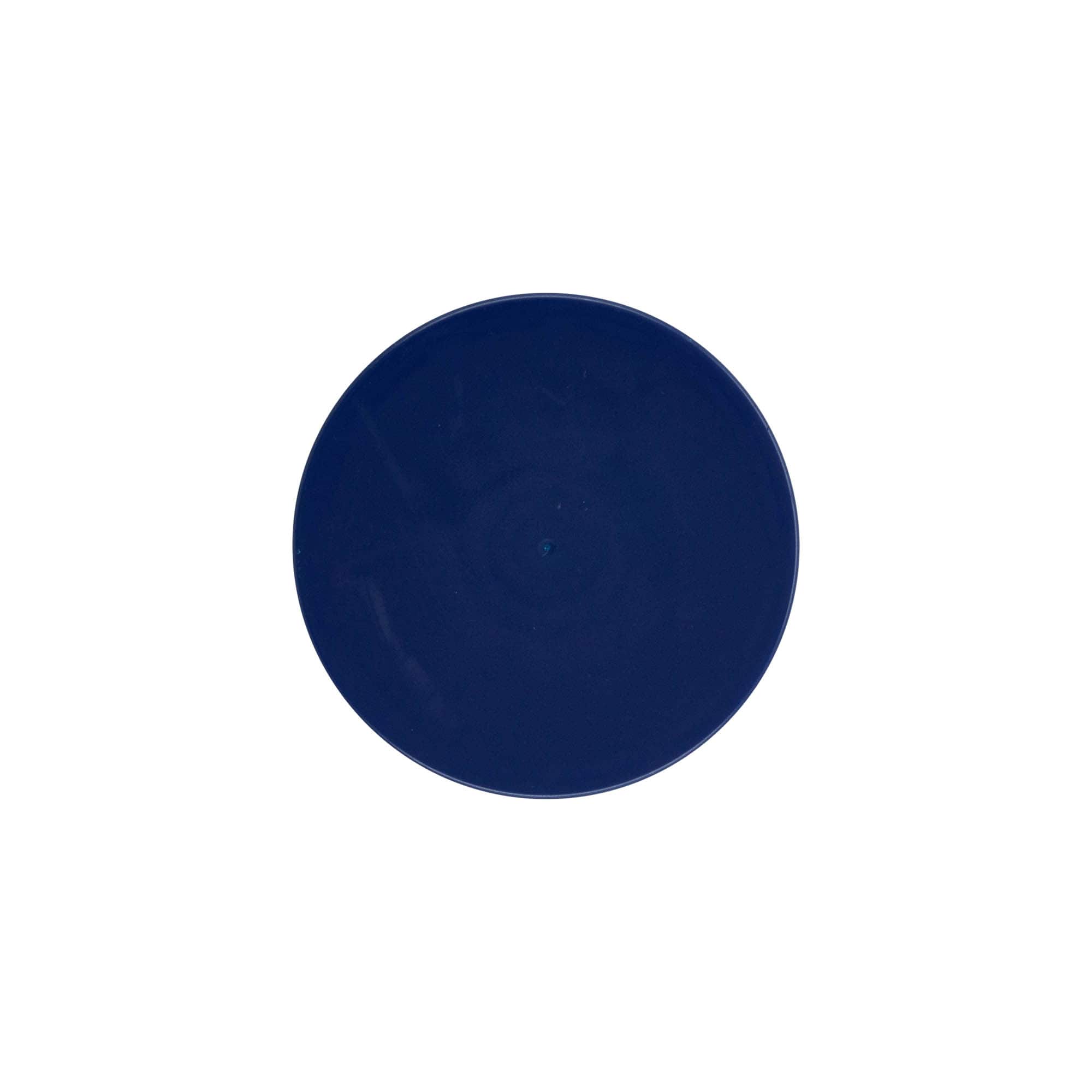 Slip lid for standard ceramic pot, HDPE plastic, blue Slip lid for standard ceramic pot, HDPE plastic, blue
