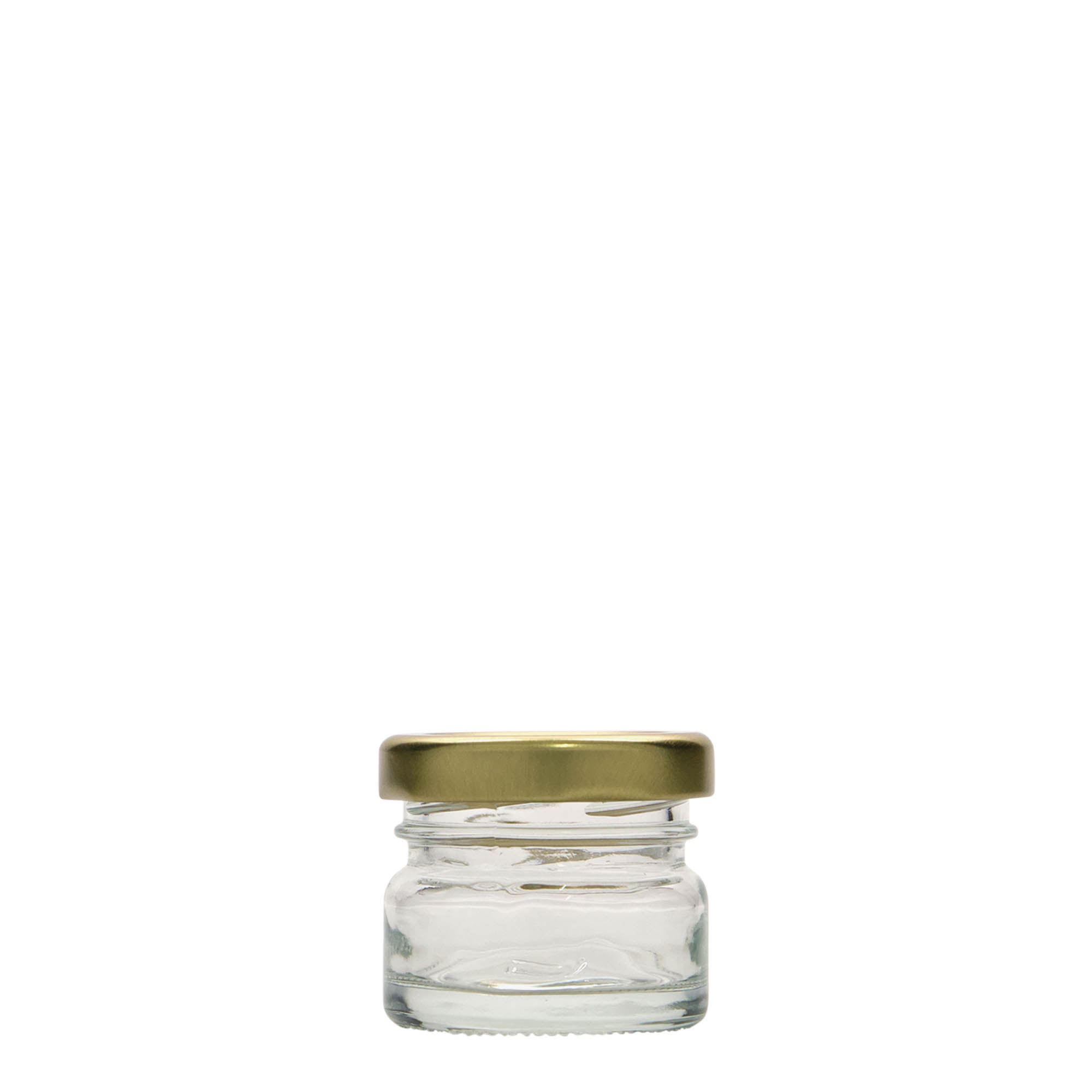 30 ml flat round glass, opening: Twist-off (TO 43)