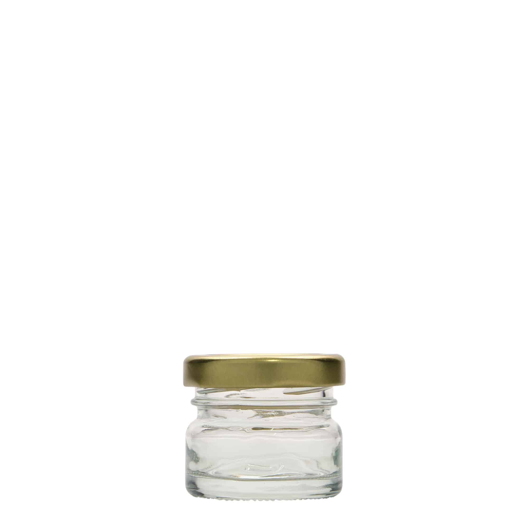 30 ml flat round glass, opening: Twist-off (TO 43)
