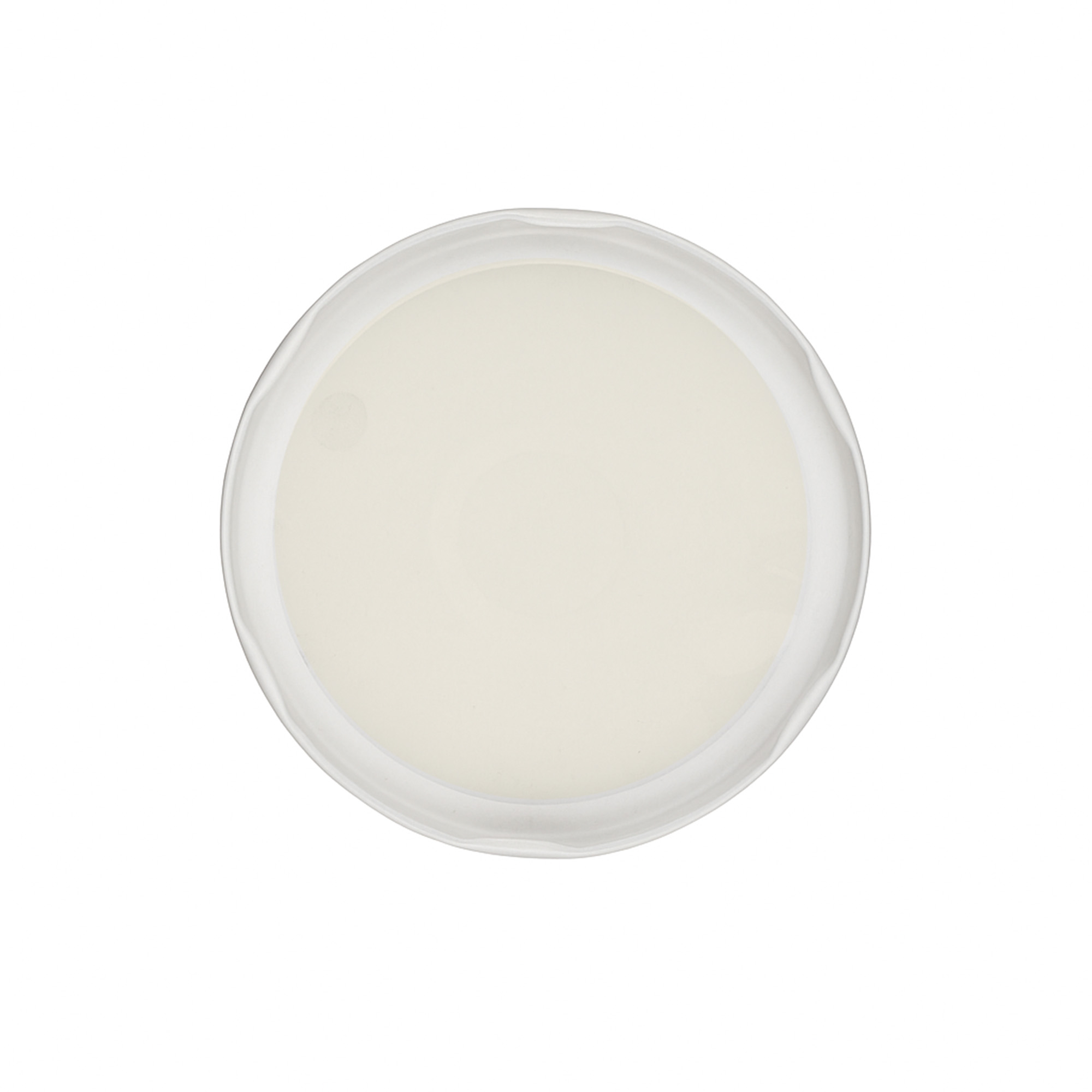 Twist-off lid, tinplate, white, for opening: TO 100 Twist-off lid, tinplate, white, for opening: TO 100