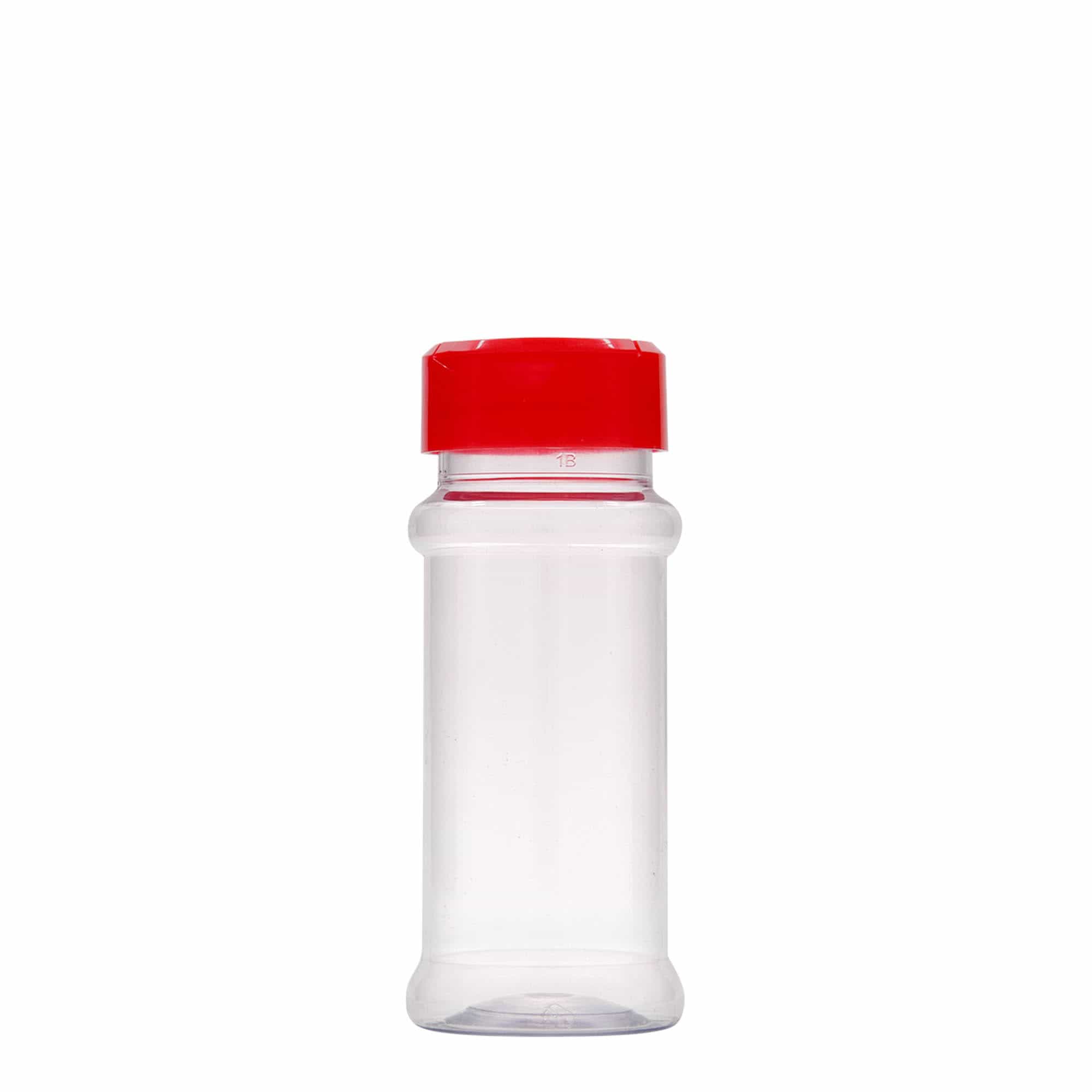 100 ml PET spice jar, plastic, opening: 38/400
