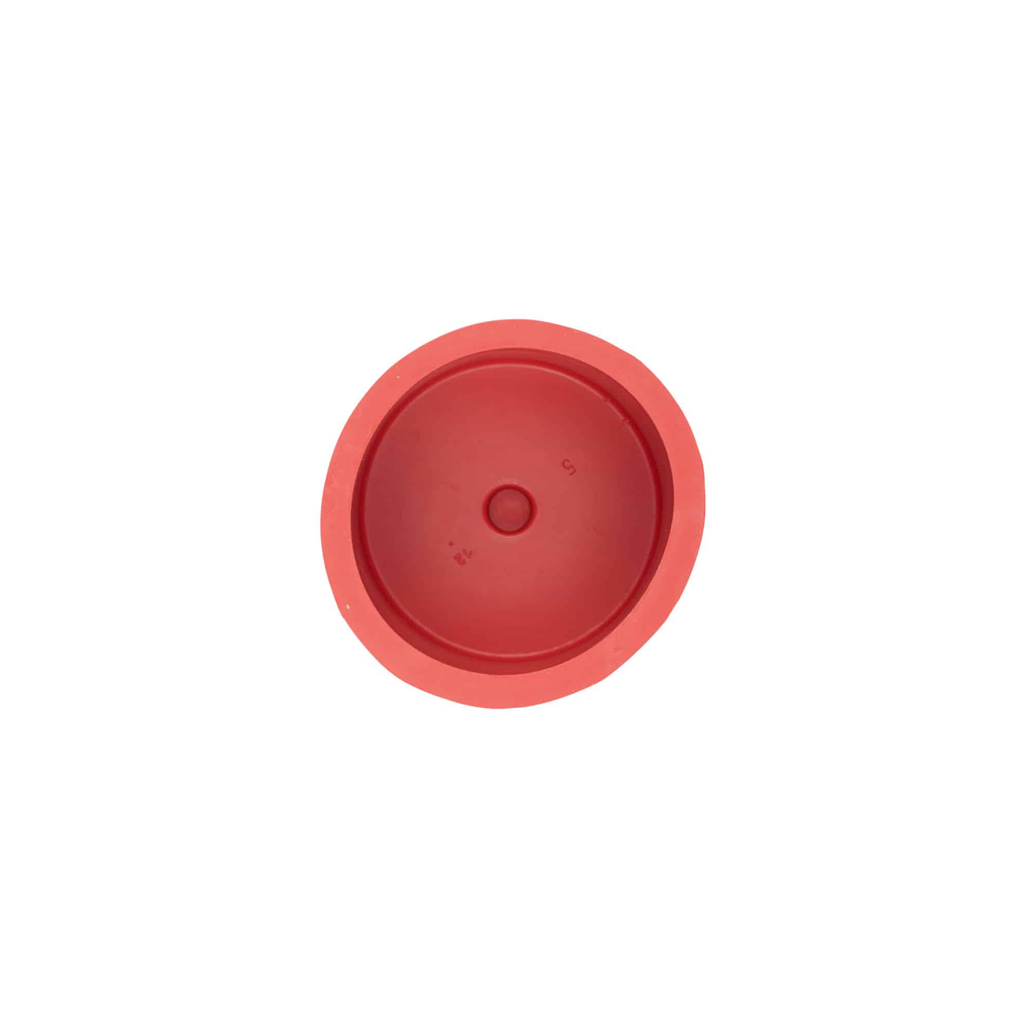 Bridge cap type 5, rubber, red Bridge cap type 5, rubber, red