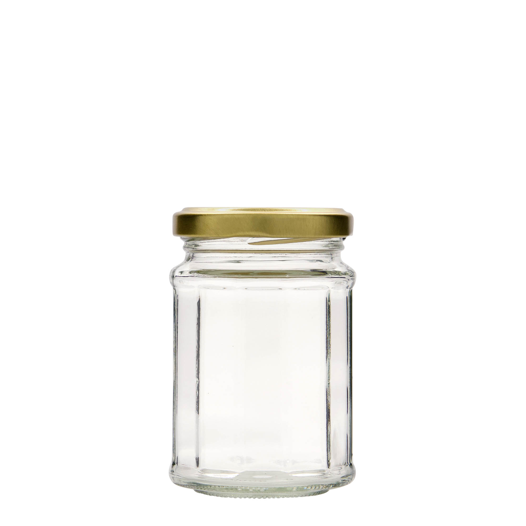192 ml multi-sided glass, dodecagonal, opening: Twist-Off (TO 58) 192 ml multi-sided glass, dodecagonal, opening: Twist-Off (TO 58)