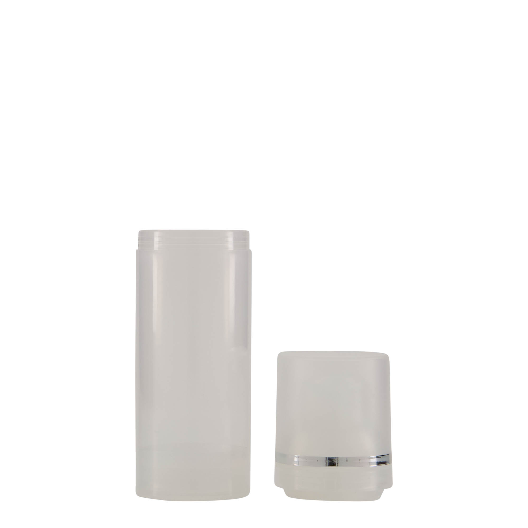 50 ml Airless Dispenser ‘Mezzo’, PP plastic, natural