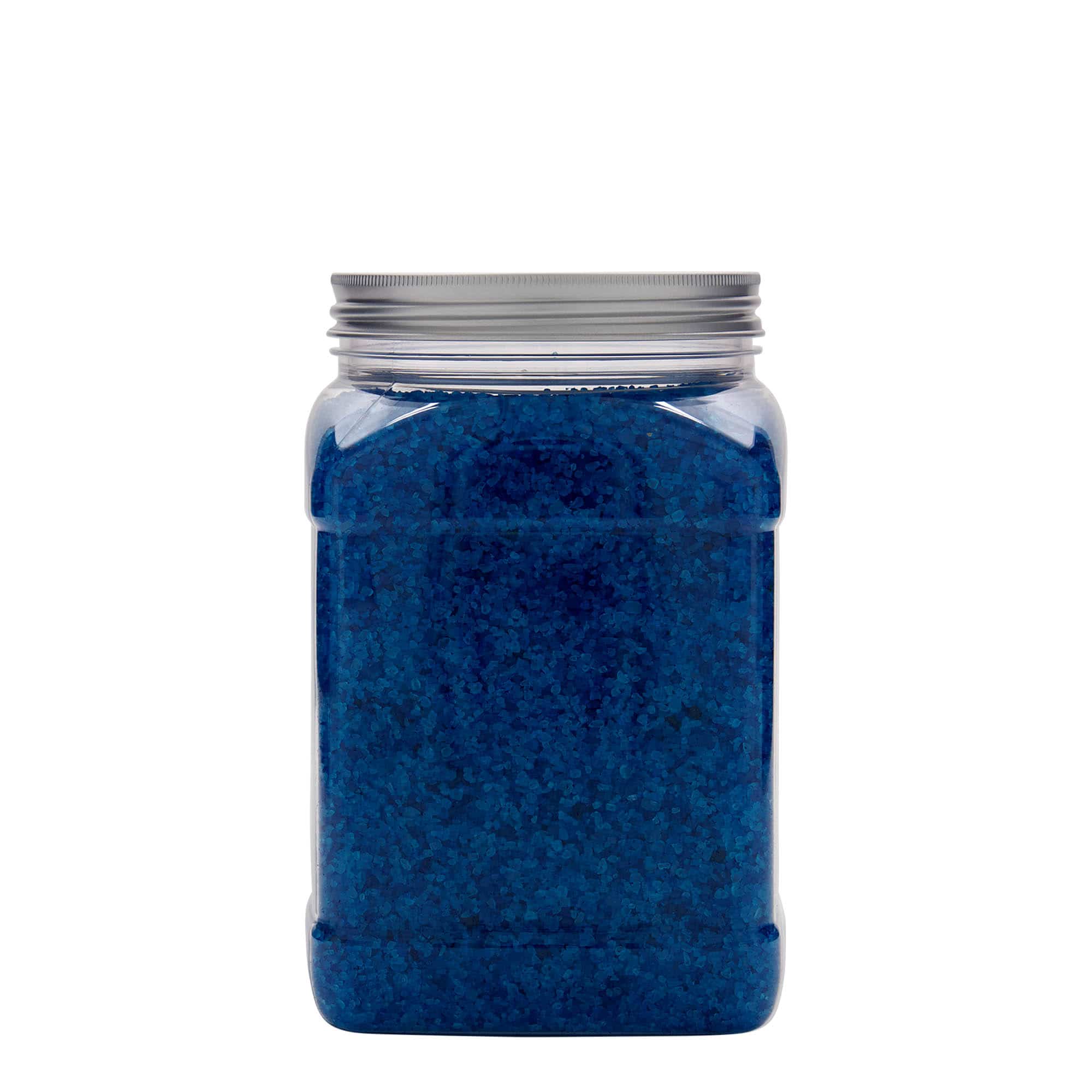 1,500 ml PET jar 'Dana', square, plastic, closure: 100/400