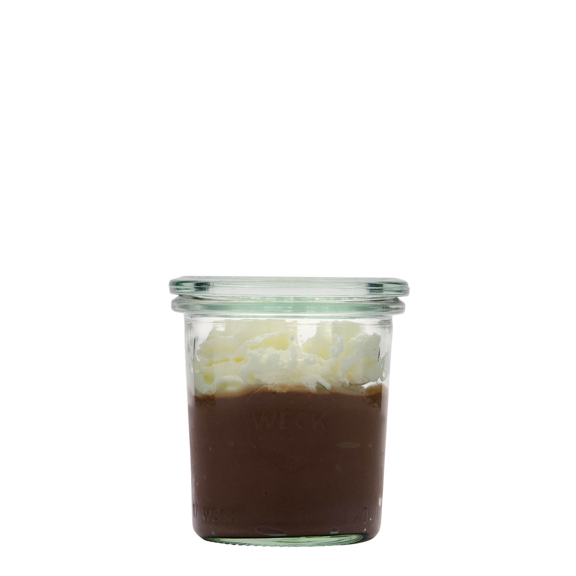 140 ml WECK inverted glass, opening: round rim