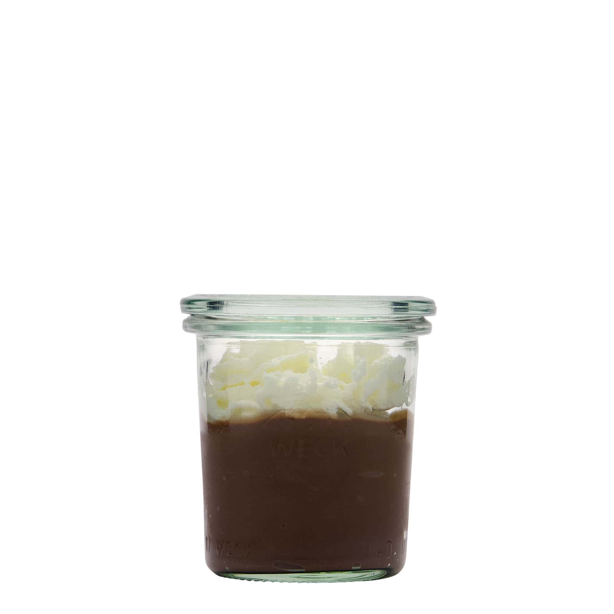 140 ml WECK inverted glass, opening: round rim