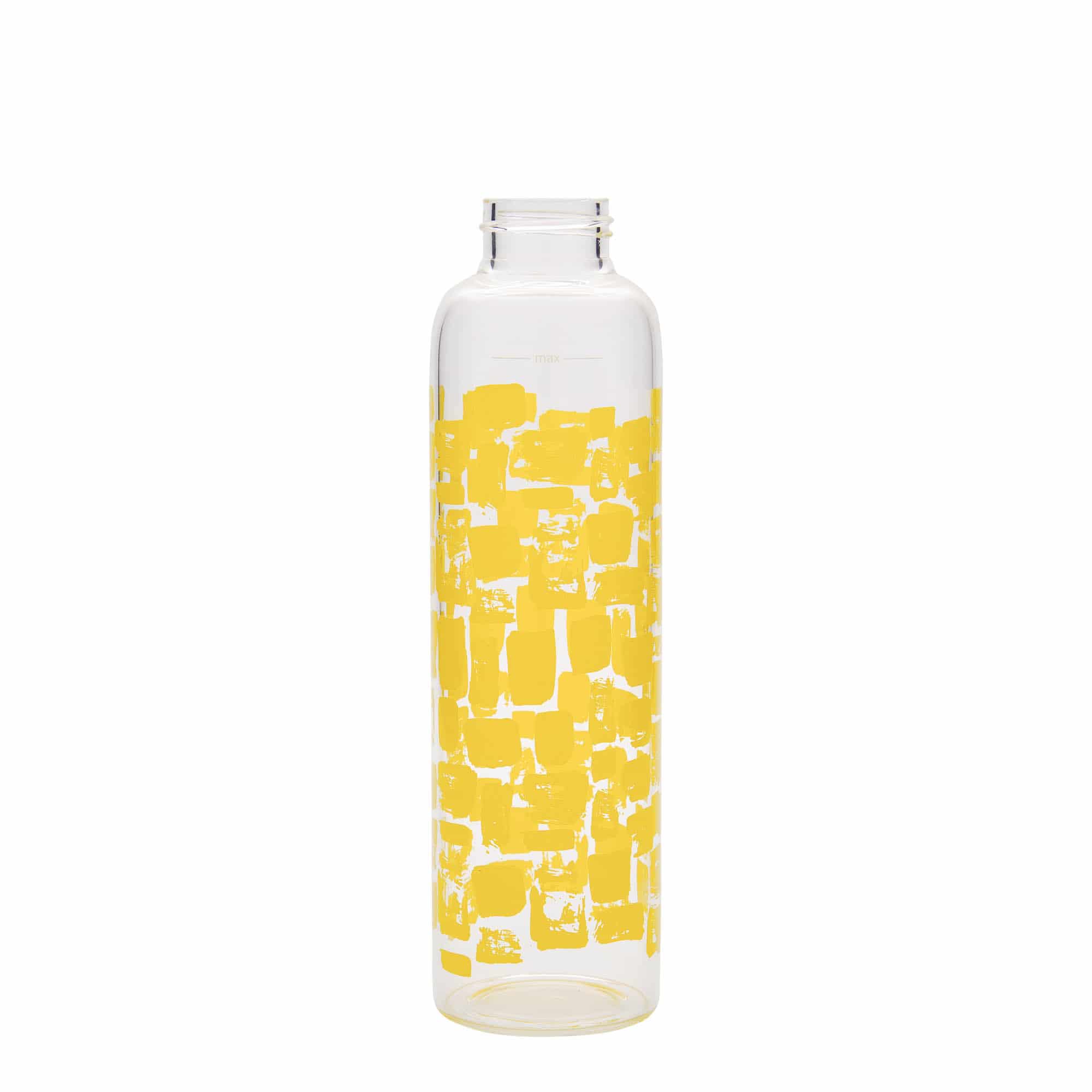 500 ml drinking bottle 'Perseus - Yellow Rectangles', opening: screw cap 500 ml drinking bottle 'Perseus - Yellow Rectangles', opening: screw cap