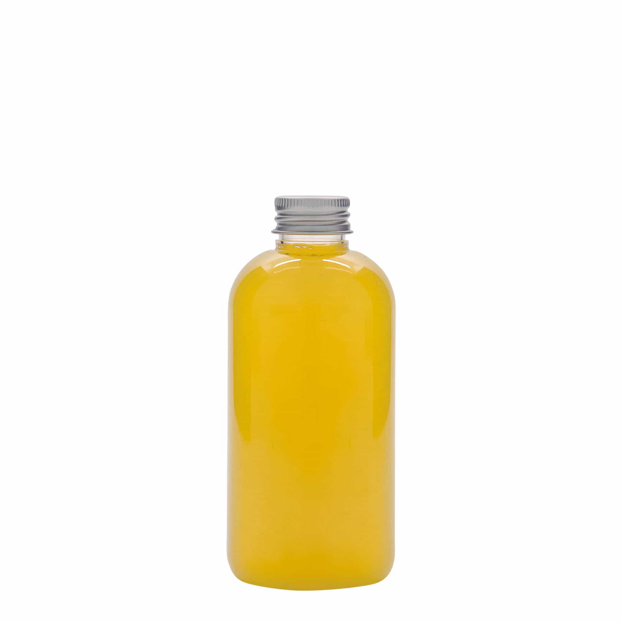 200 ml PET bottle 'Boston', plastic, closure: GPI 24/410