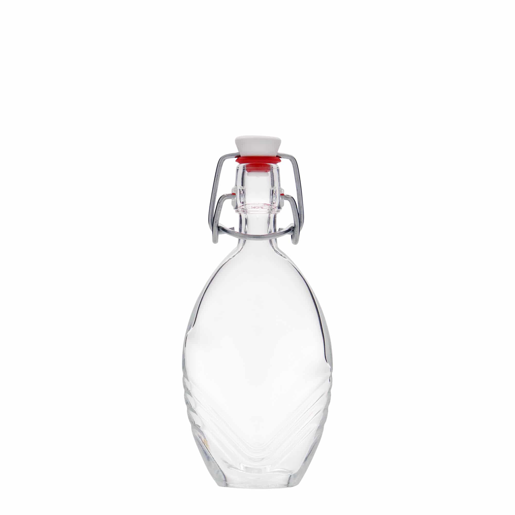 40 ml glass bottle 'Florence', oval, opening: swing top closure