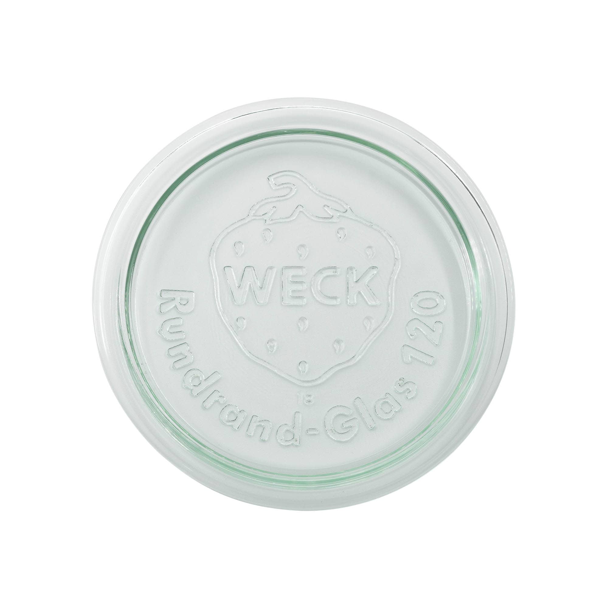 WECK glass lid round rim, for opening: RR120