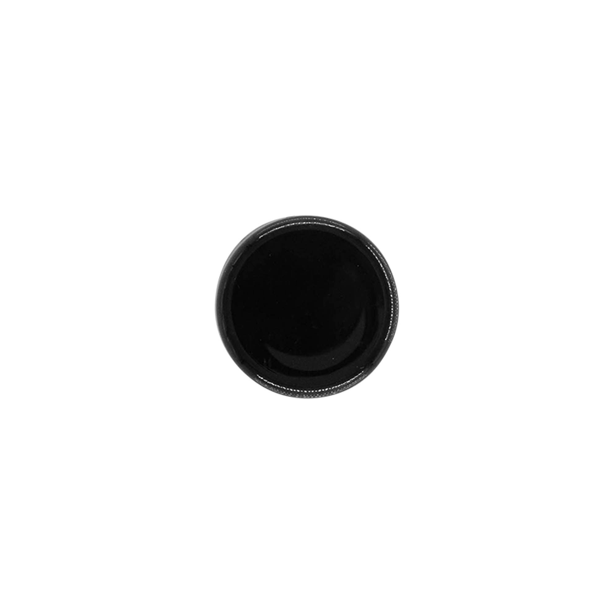 Screw cap, PP plastic, black, for opening: 20/410 Screw cap, PP plastic, black, for opening: 20/410