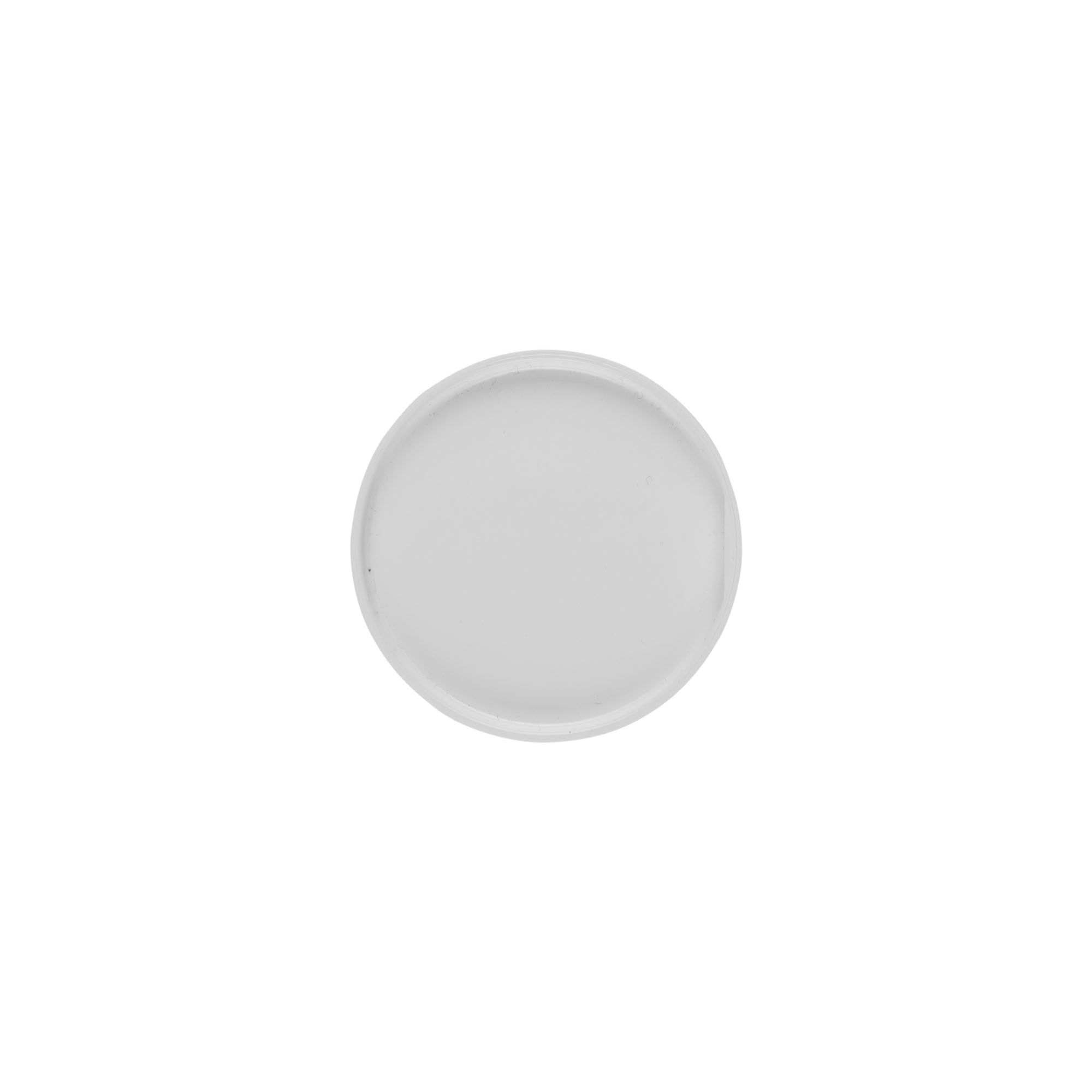 Cover disc for 100 ml ‘Magic’, PP plastic, white