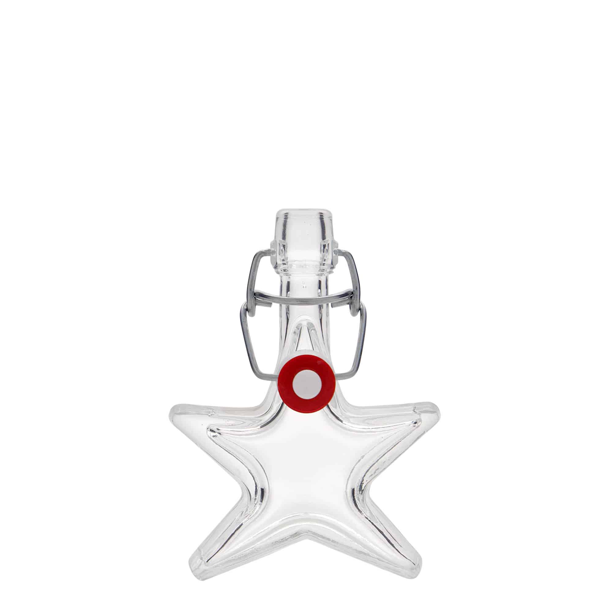 40 ml glass bottle 'Star', opening: swing top closure
