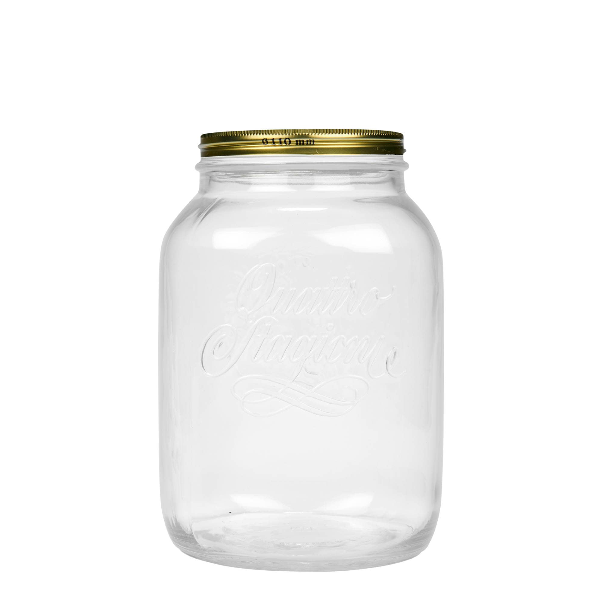 3,000 ml glass 'Quattro Stagioni', opening: screw cap