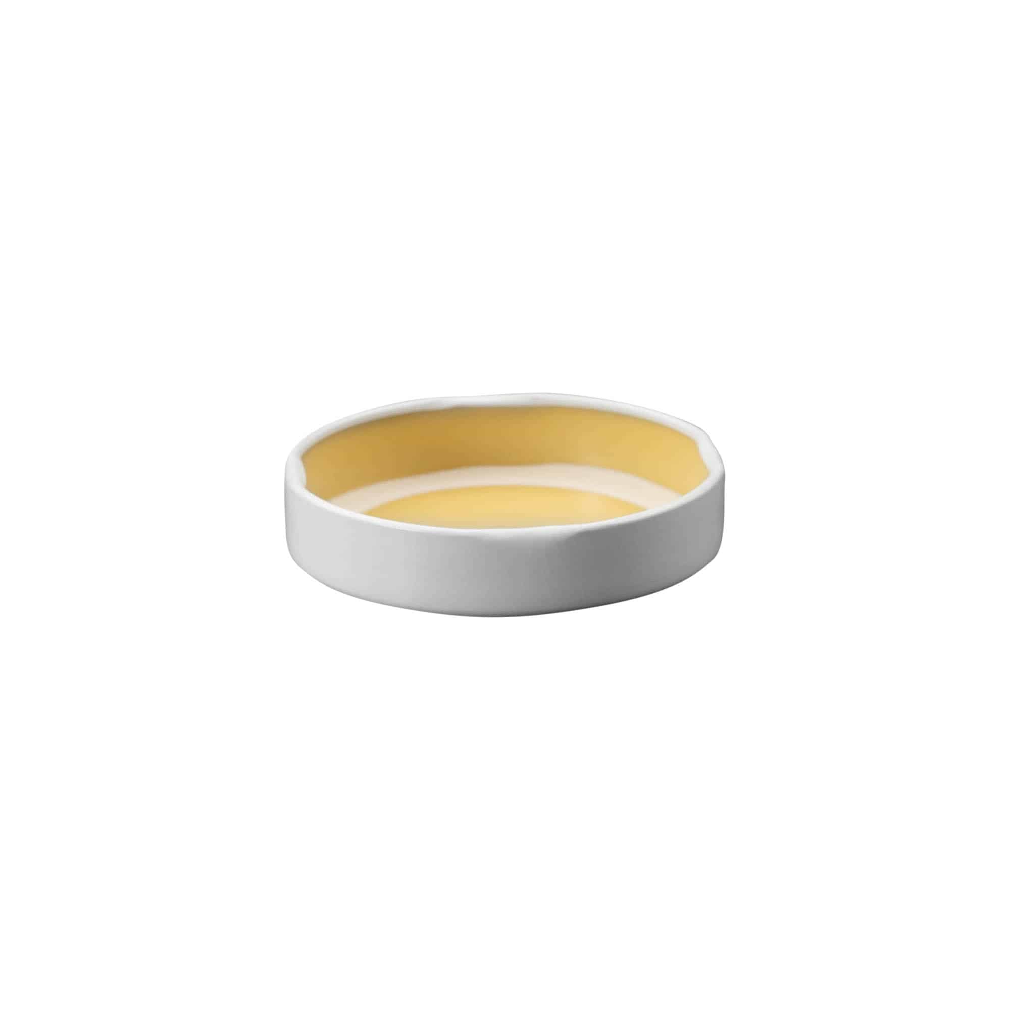 Deep Twist-off cap, tinplate, white, for opening: Deep-TO 66