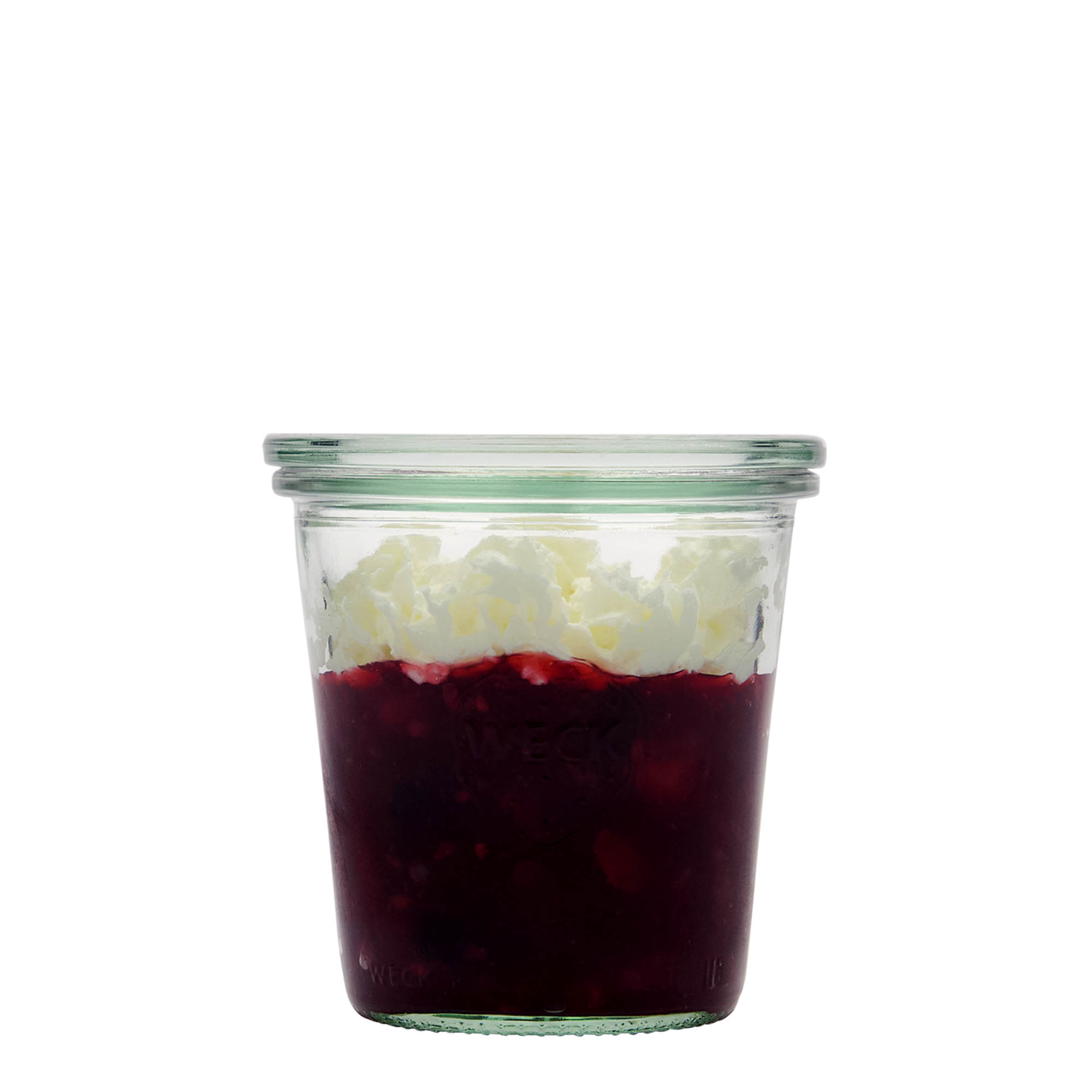 290 ml WECK inverted glass, opening: round rim