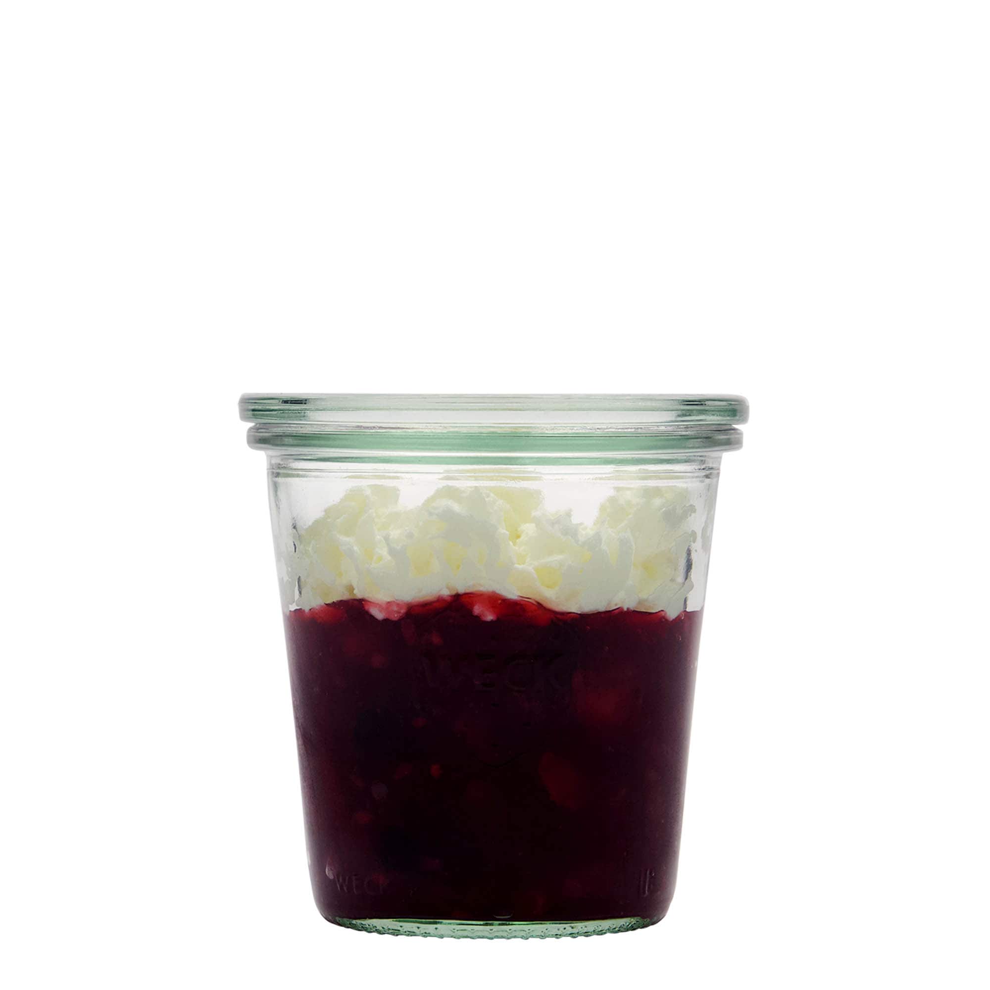 290 ml WECK inverted glass, opening: round rim
