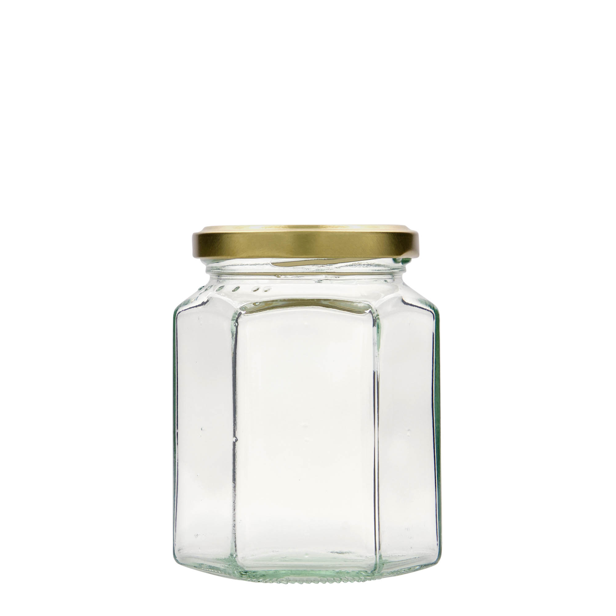 288 ml hexagonal glass, opening: Twist-off (TO 63)