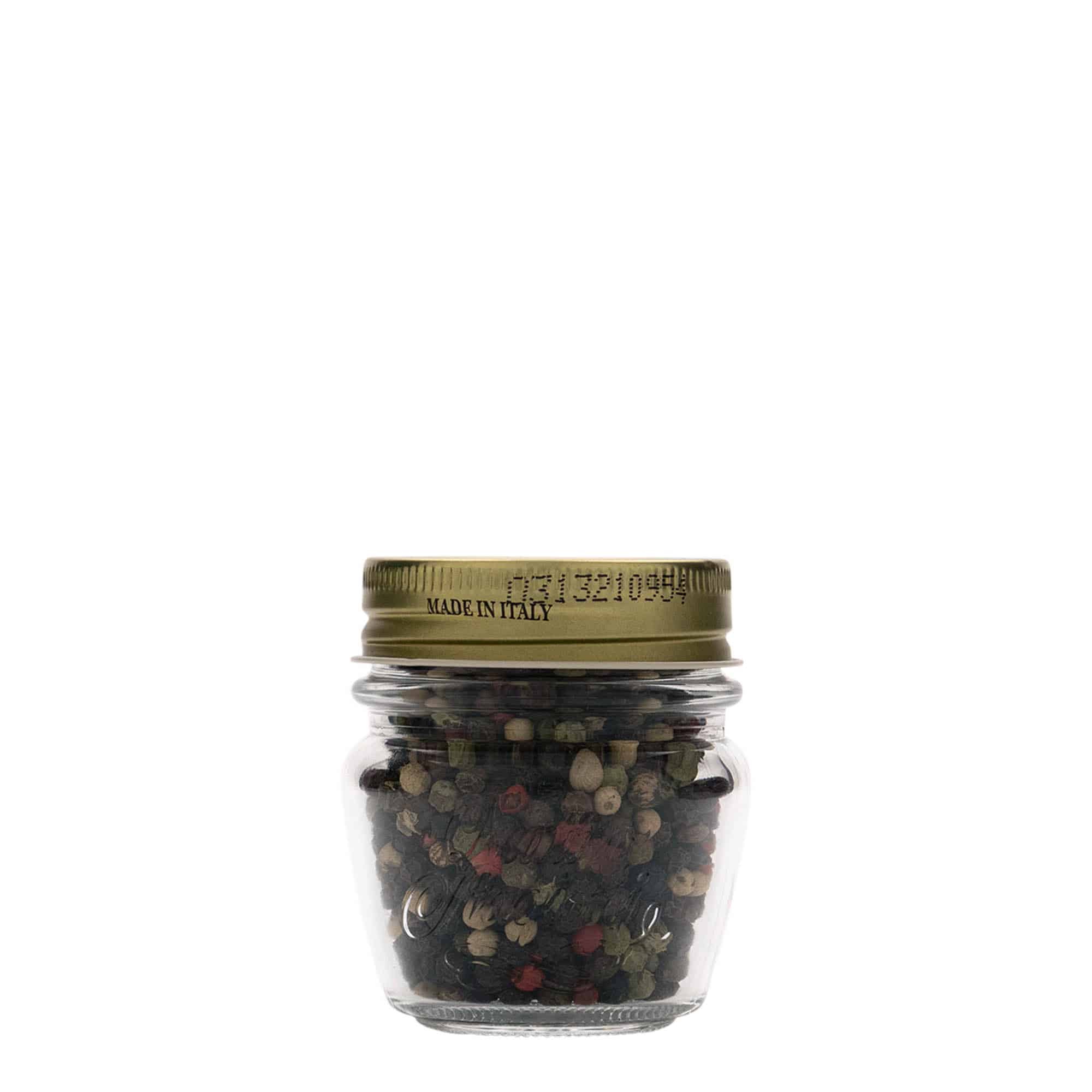 80 ml decorative jar 'Quattro Stagioni', closure: screw cap