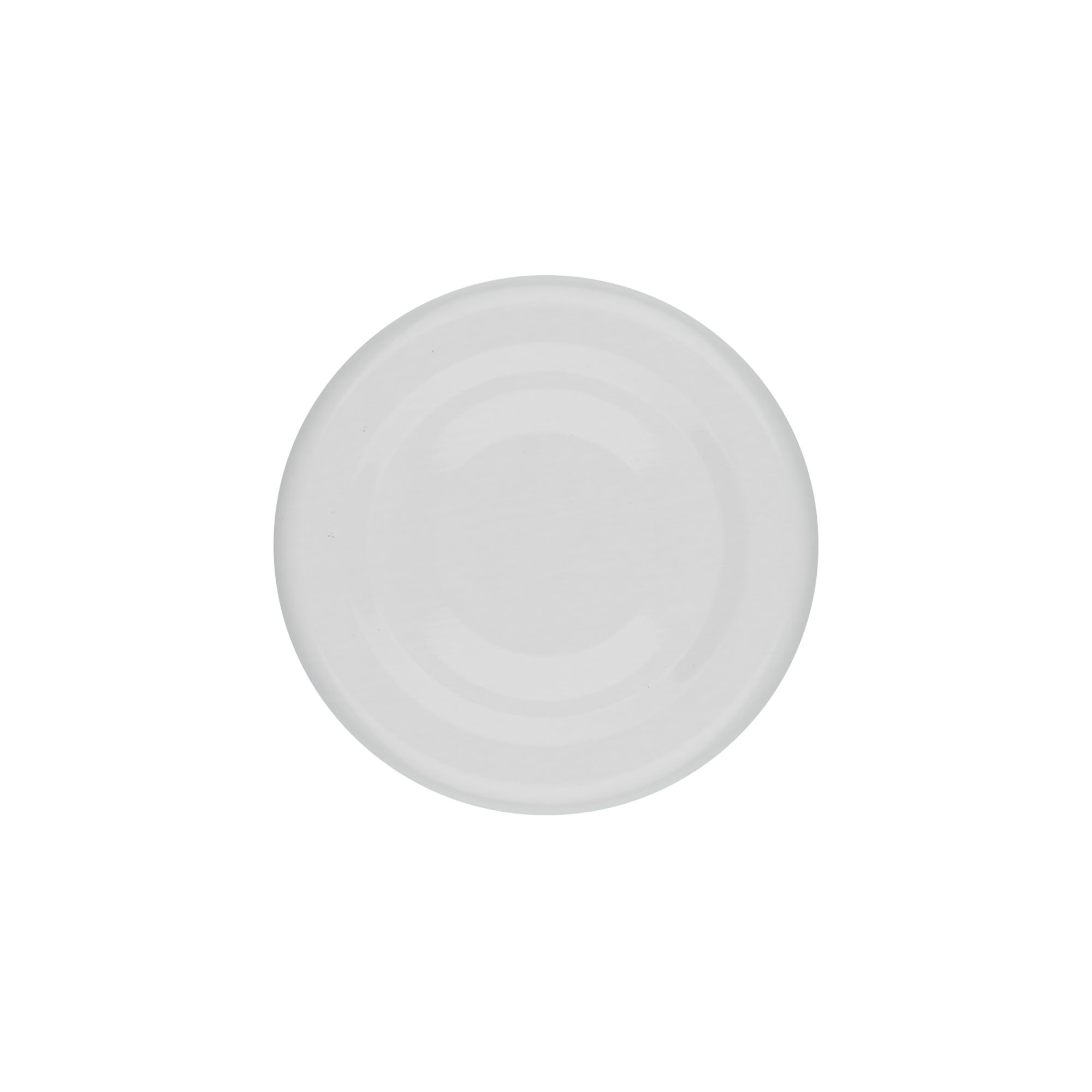 Twist-off lid, tinplate, white, for opening: TO 43