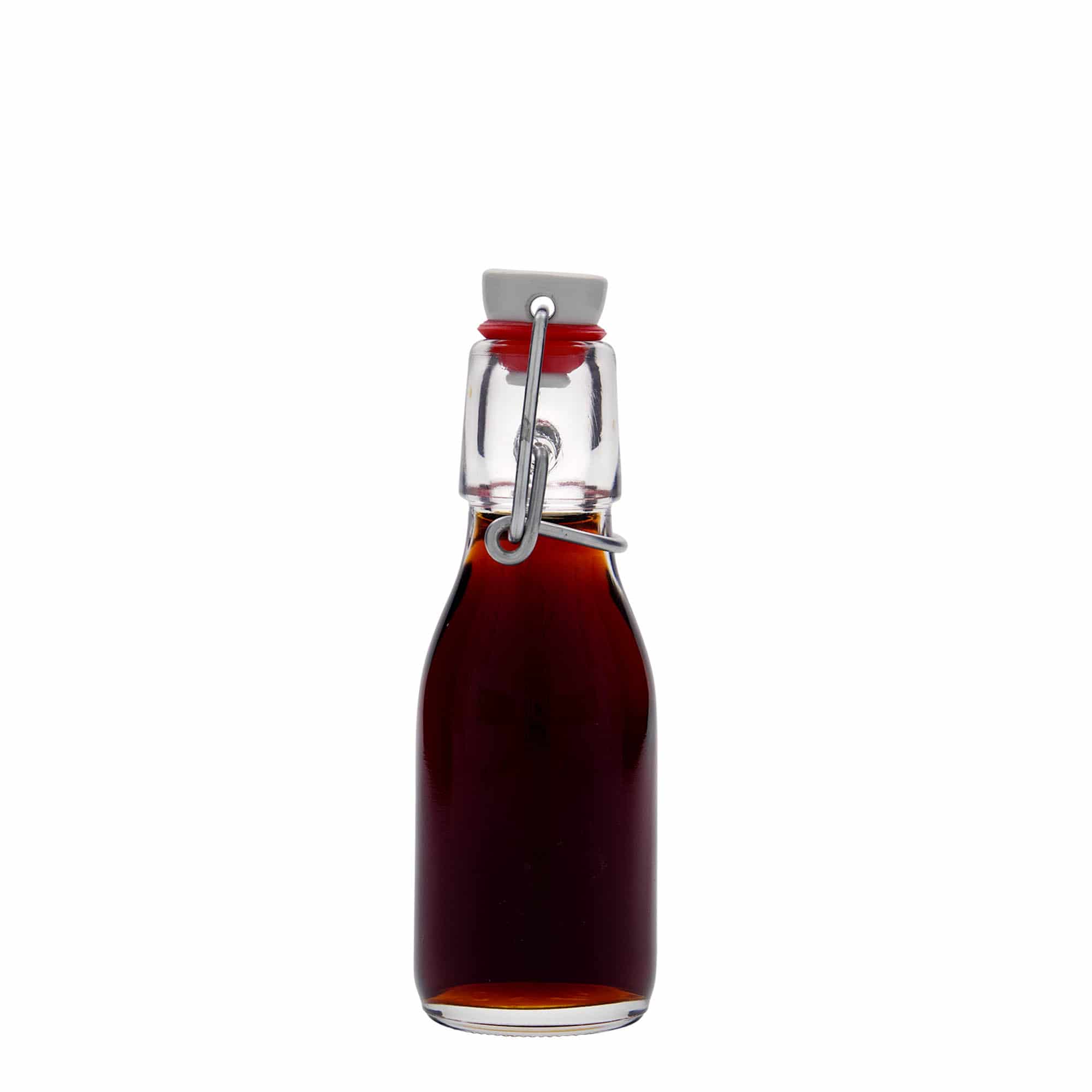 100 ml glass bottle 'Paul', opening: swing top closure