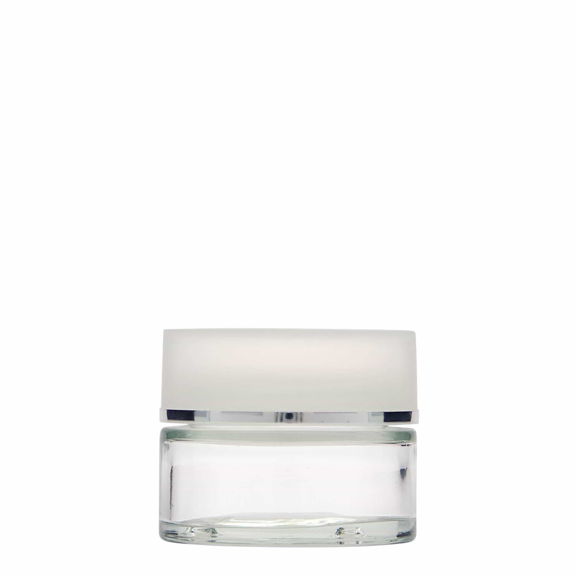 50 ml jar ‘Clear Edition’, glass, opening: screw cap