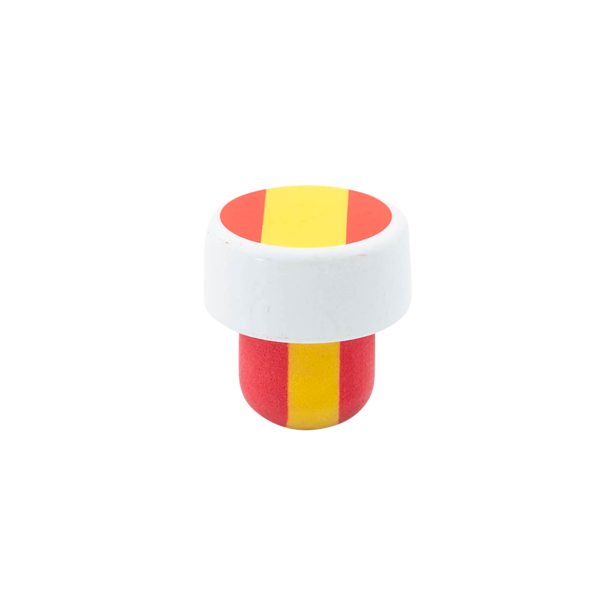 Handle corks 19 mm 'Spain', plastic, multicoloured, for opening: cork