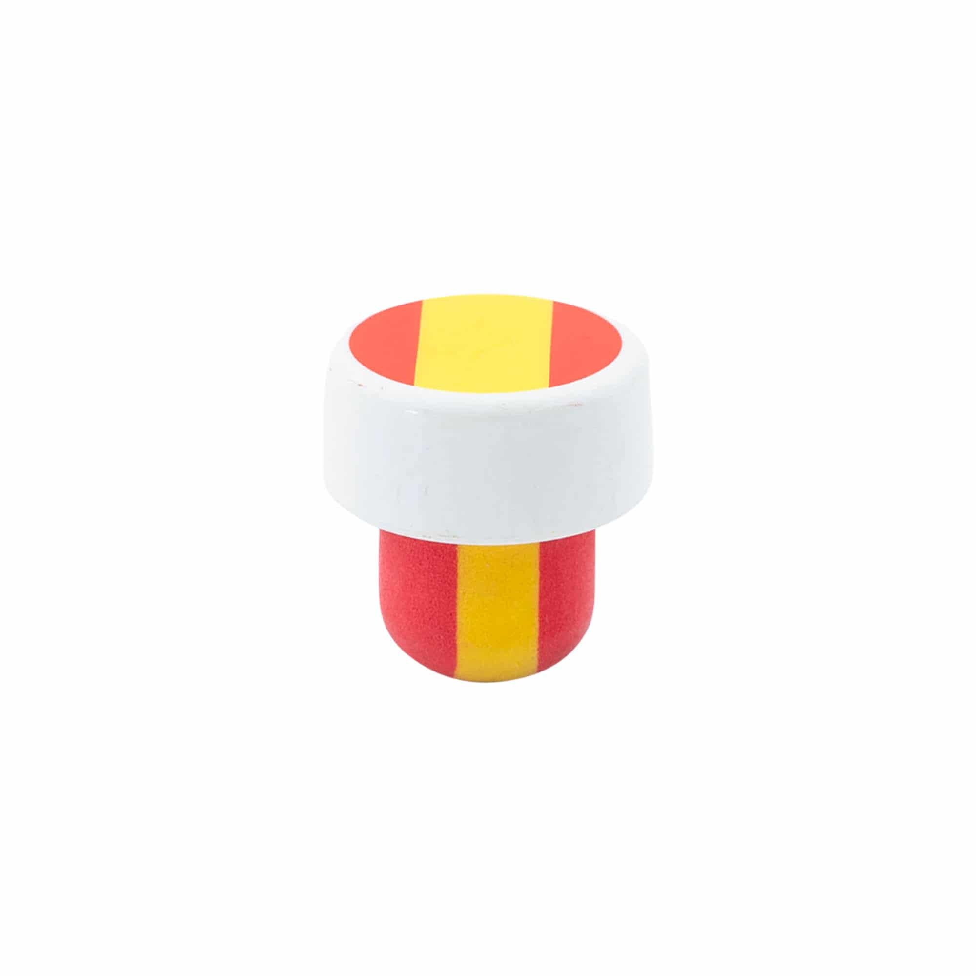 Handle corks 19 mm ‘Spain’, plastic, multicoloured, for opening: cork
