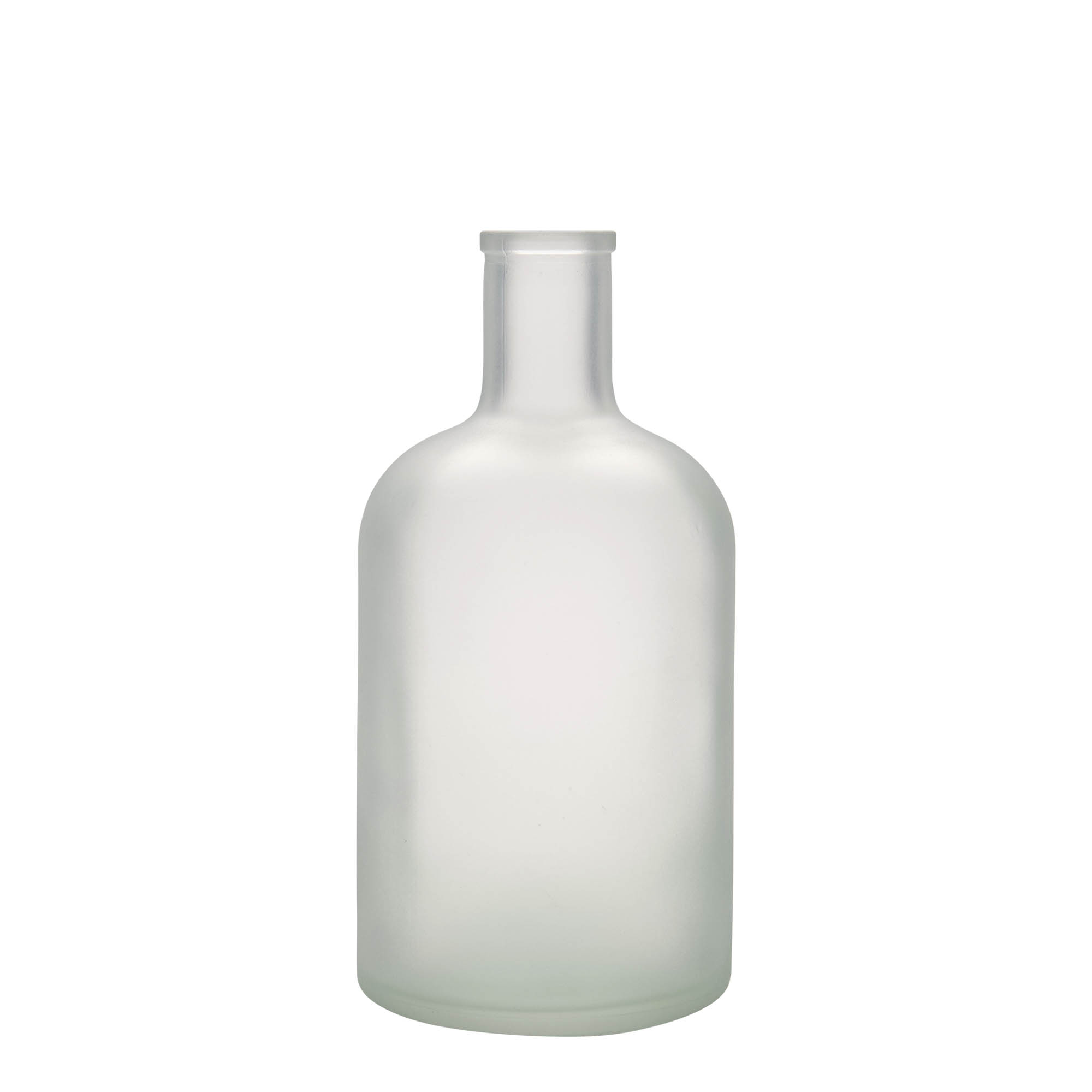 700 ml glass bottle 'Gerardino', frosted, opening: cork 700 ml glass bottle 'Gerardino', frosted, opening: cork