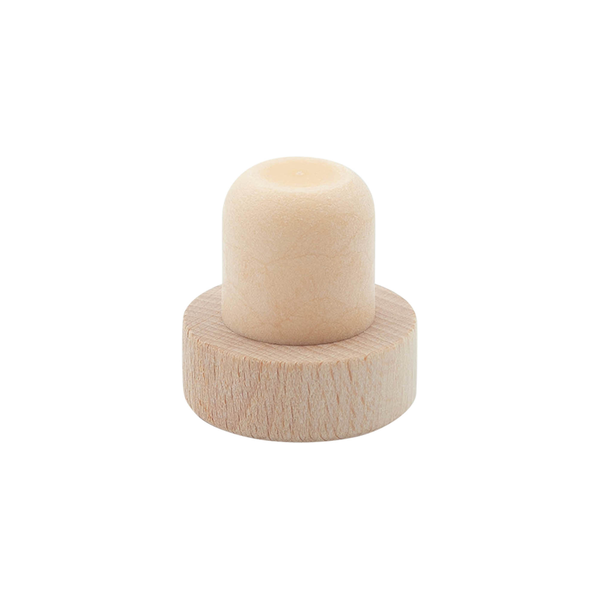 Handle corks 22,1 mm, wood/plastic, for opening: cork Handle corks 22,1 mm, wood/plastic, for opening: cork