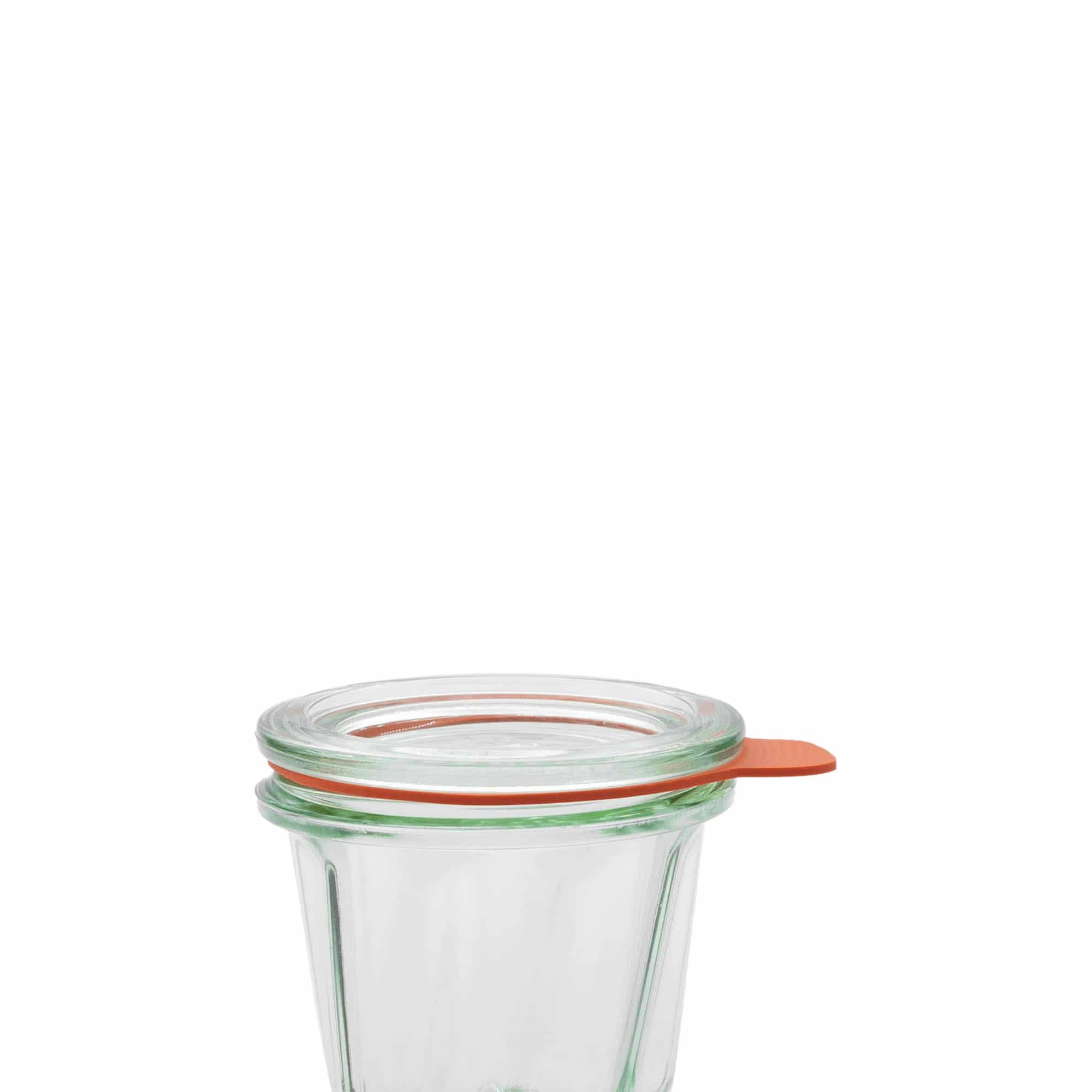 WECK preserving ring RR60 #, red, opening: round rim