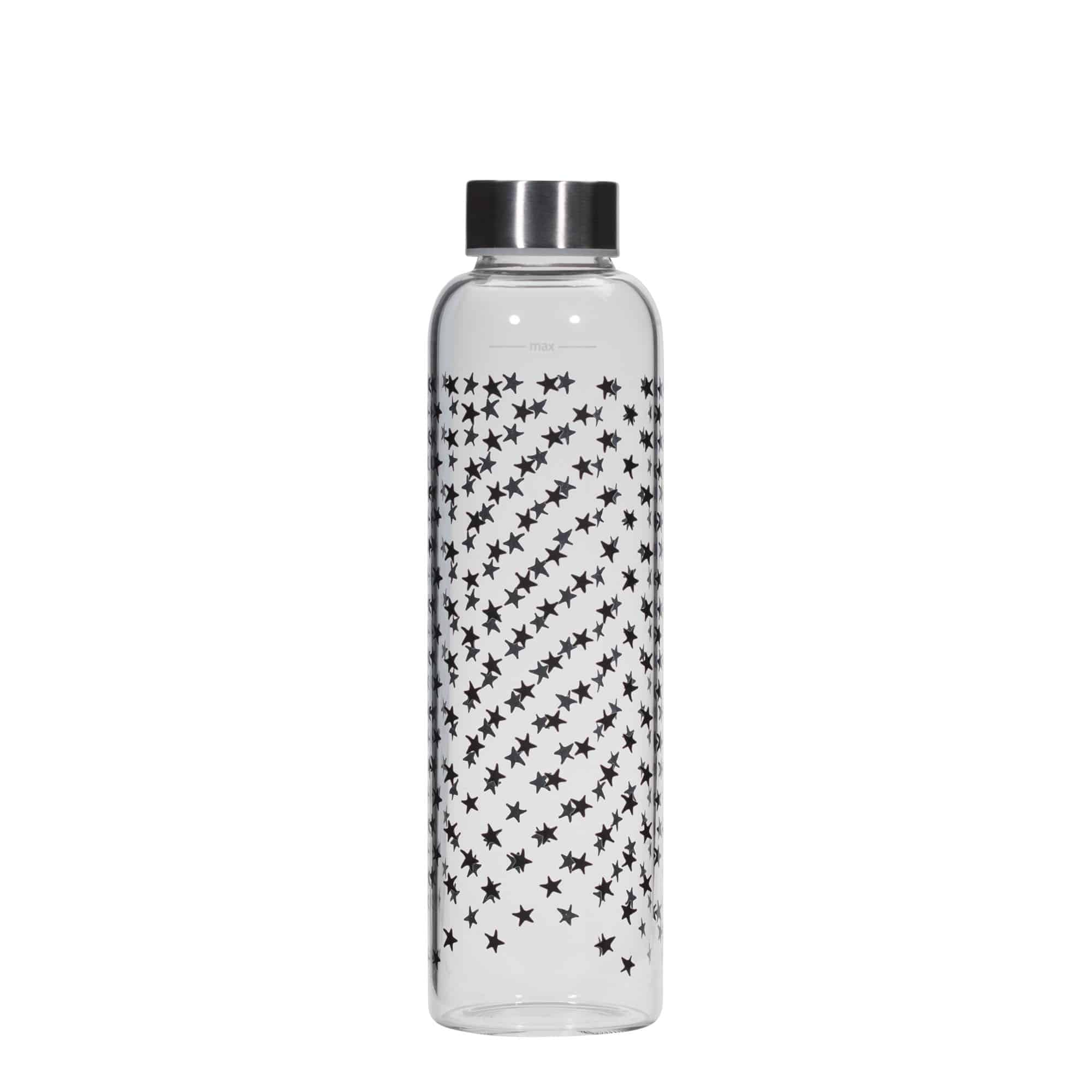500 ml drinking bottle 'Perseus - Black Stars', opening: screw cap
