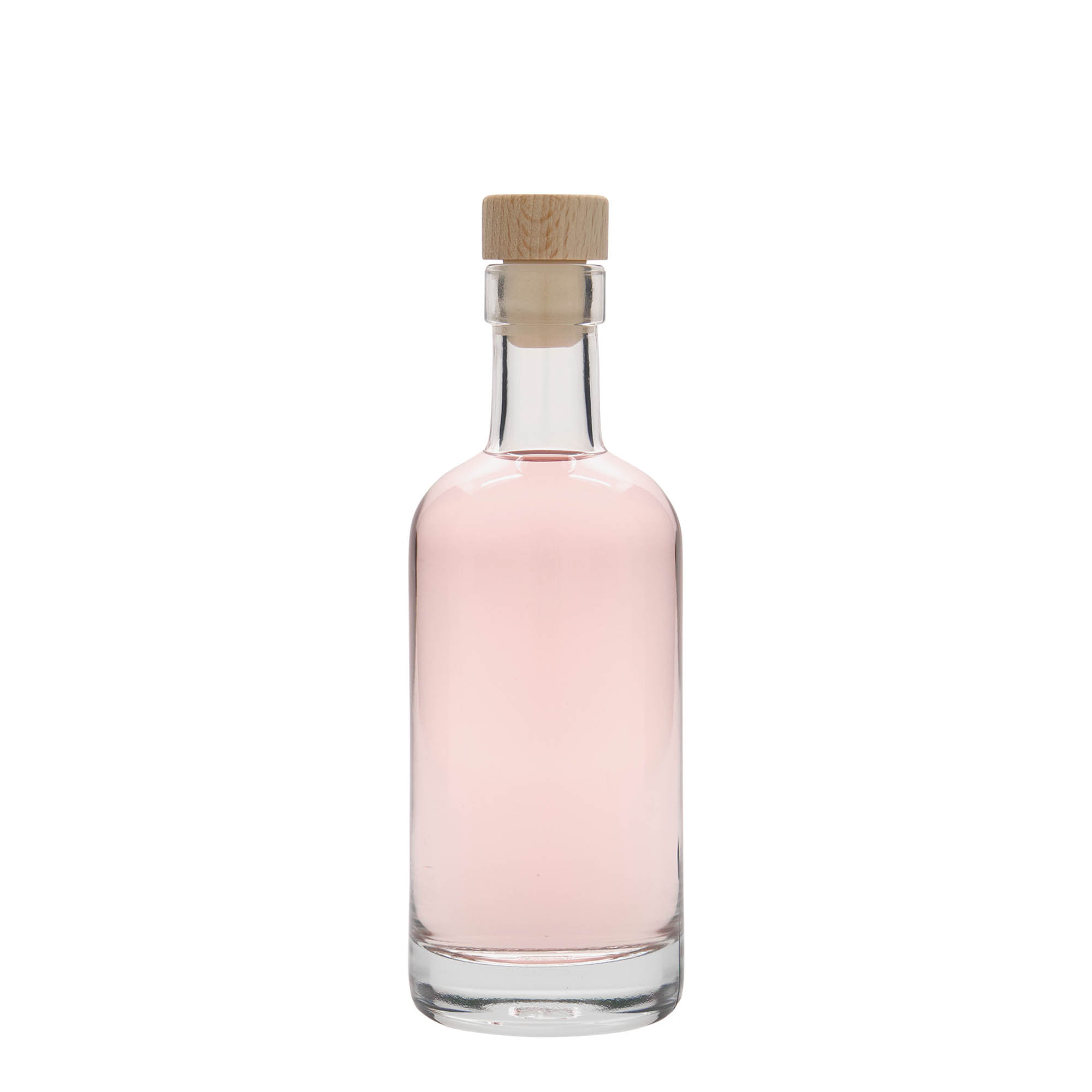 250 ml glass bottle 'Linea Uno', opening: cork